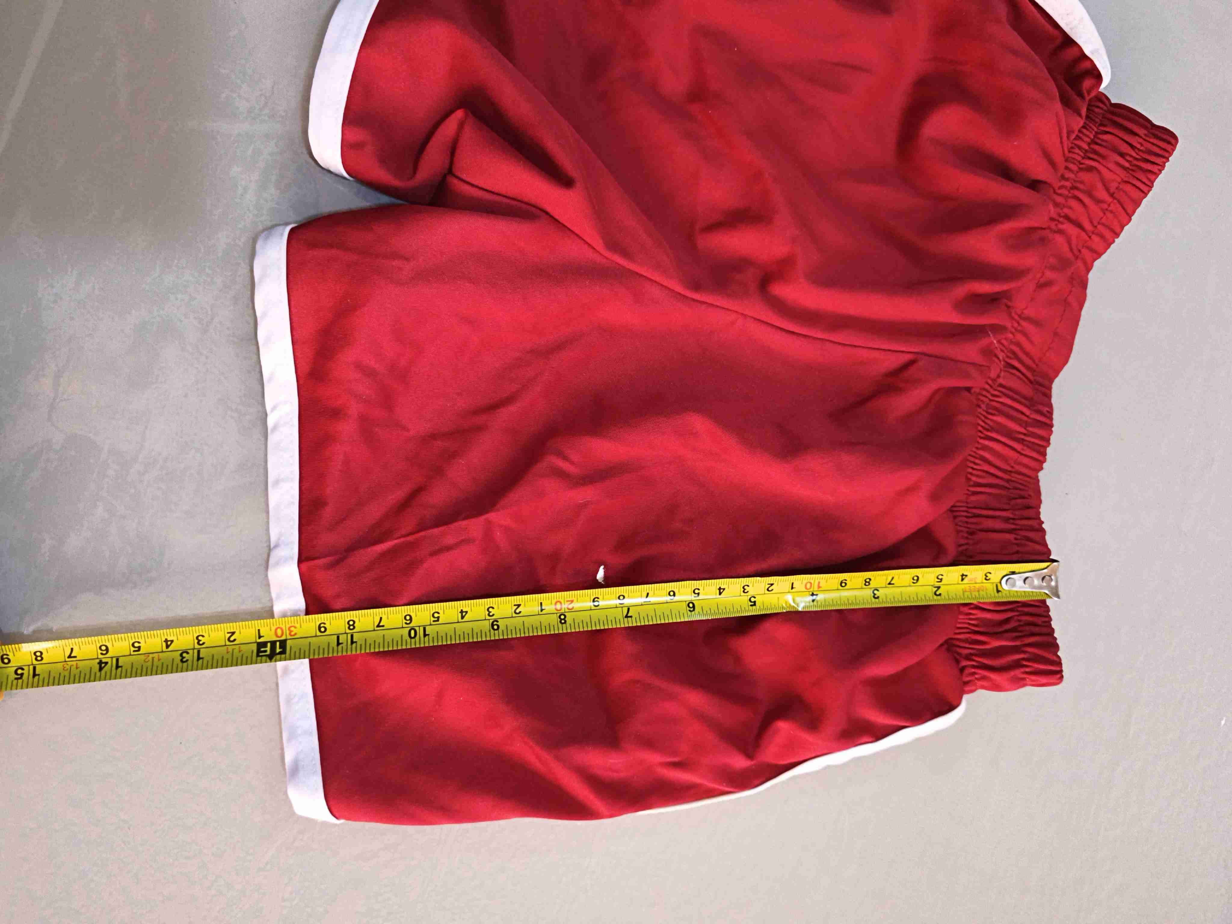 Short rojo deportivo cinturilla elasticada - miniatura 6