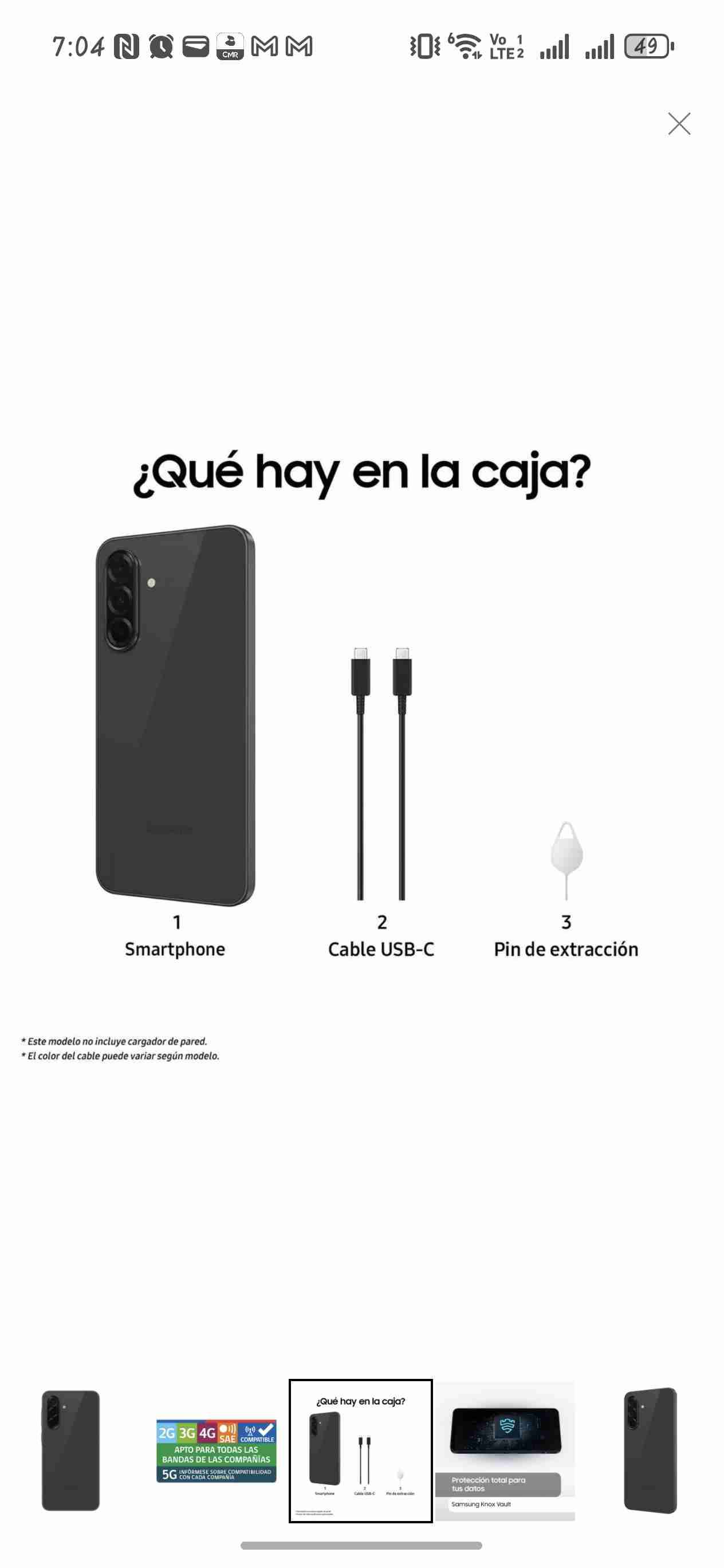 Samsung Galaxy A36 5G nuevo - miniatura 4