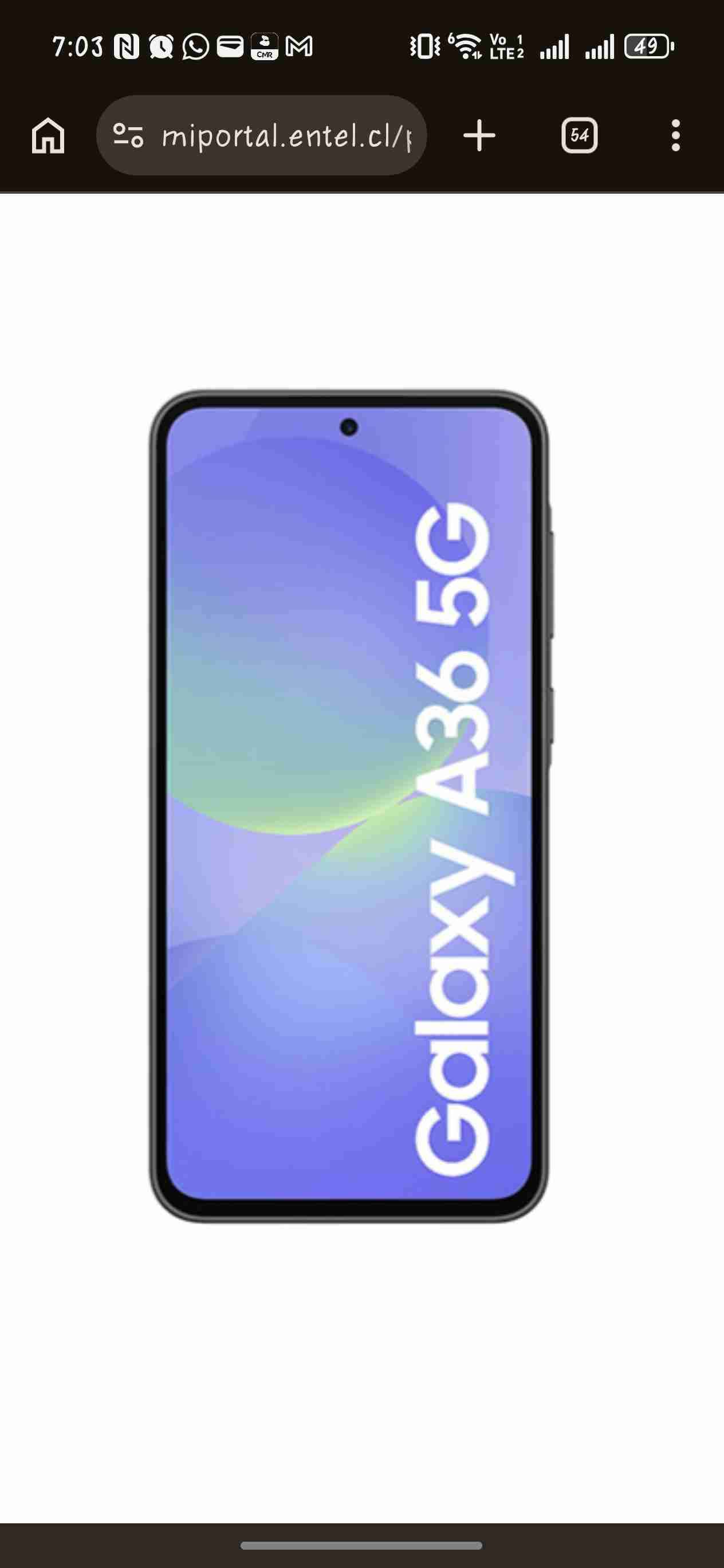 Samsung Galaxy A36 5G nuevo - miniatura 5