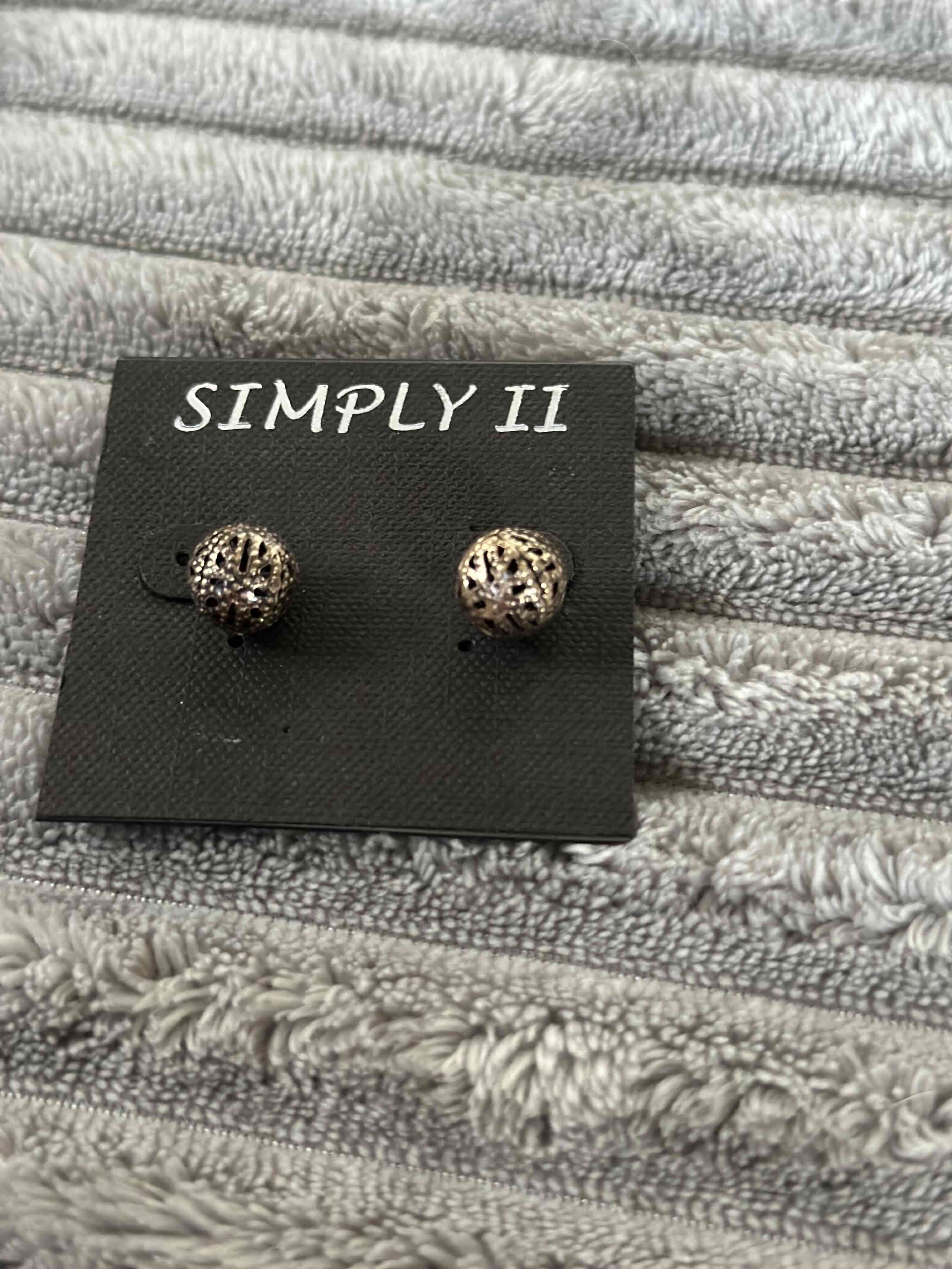 Aros dorados Simply II - miniatura 2