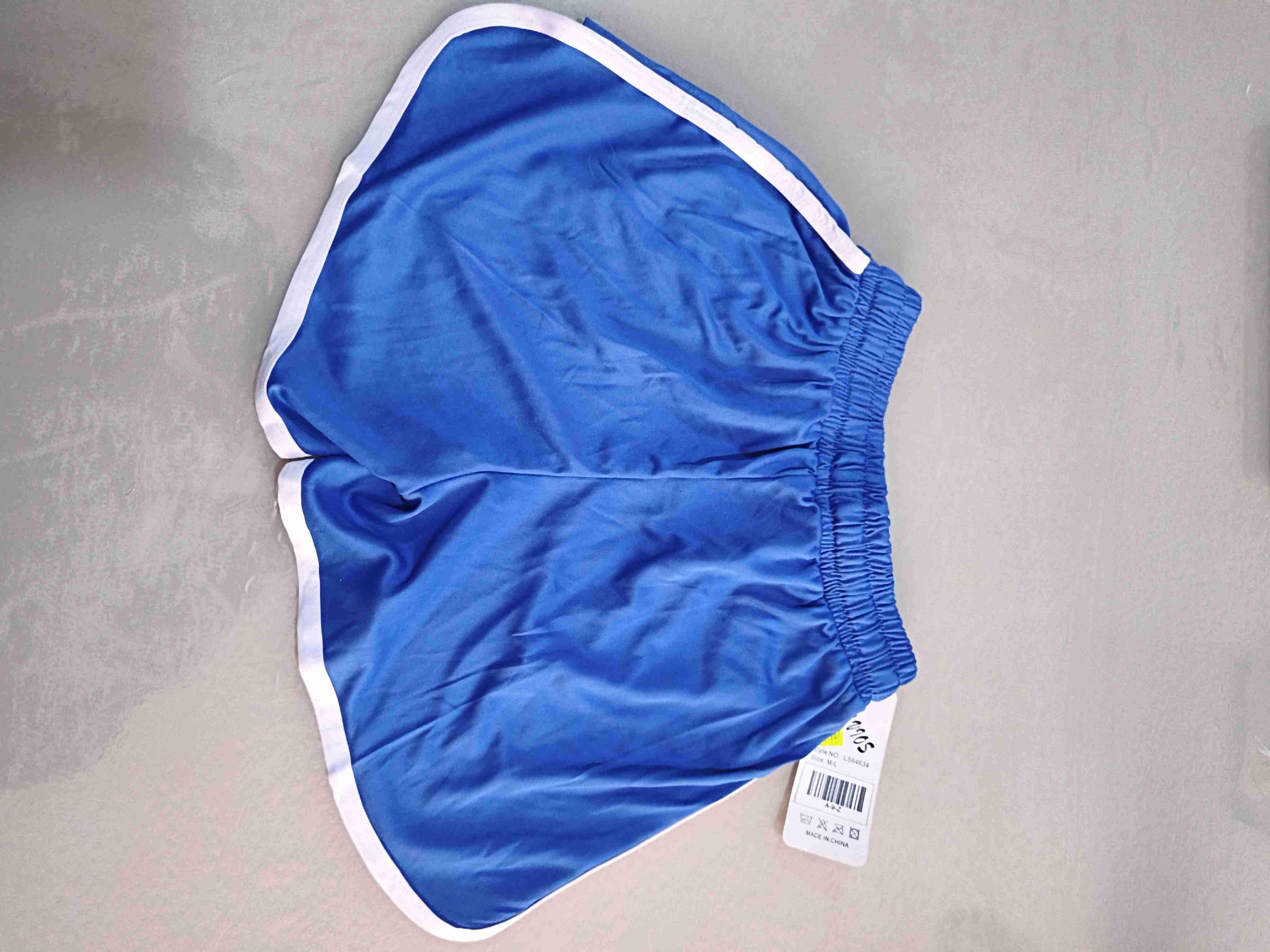Short deportivo azul con blanco para dama NUEVO - miniatura 2