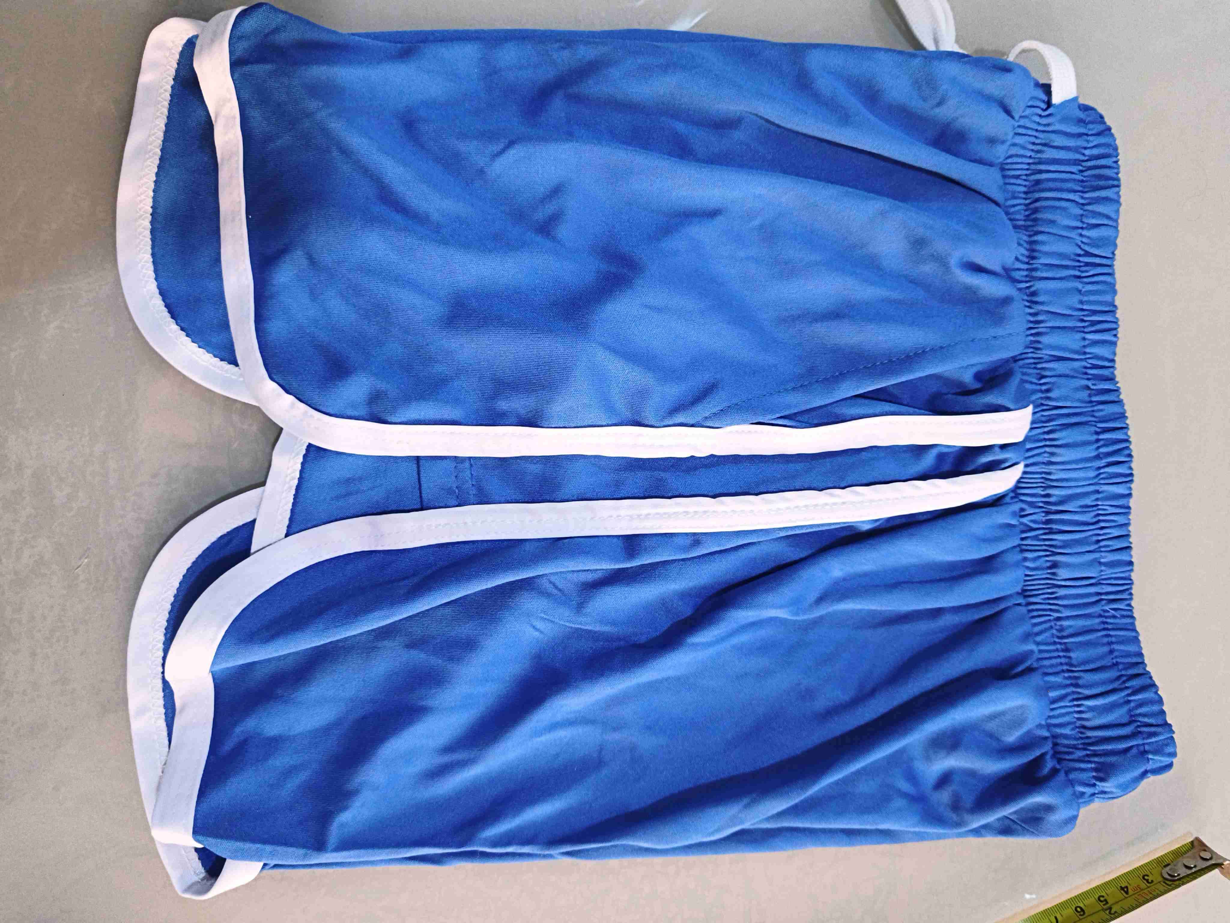 Short deportivo azul con blanco para dama NUEVO - miniatura 5