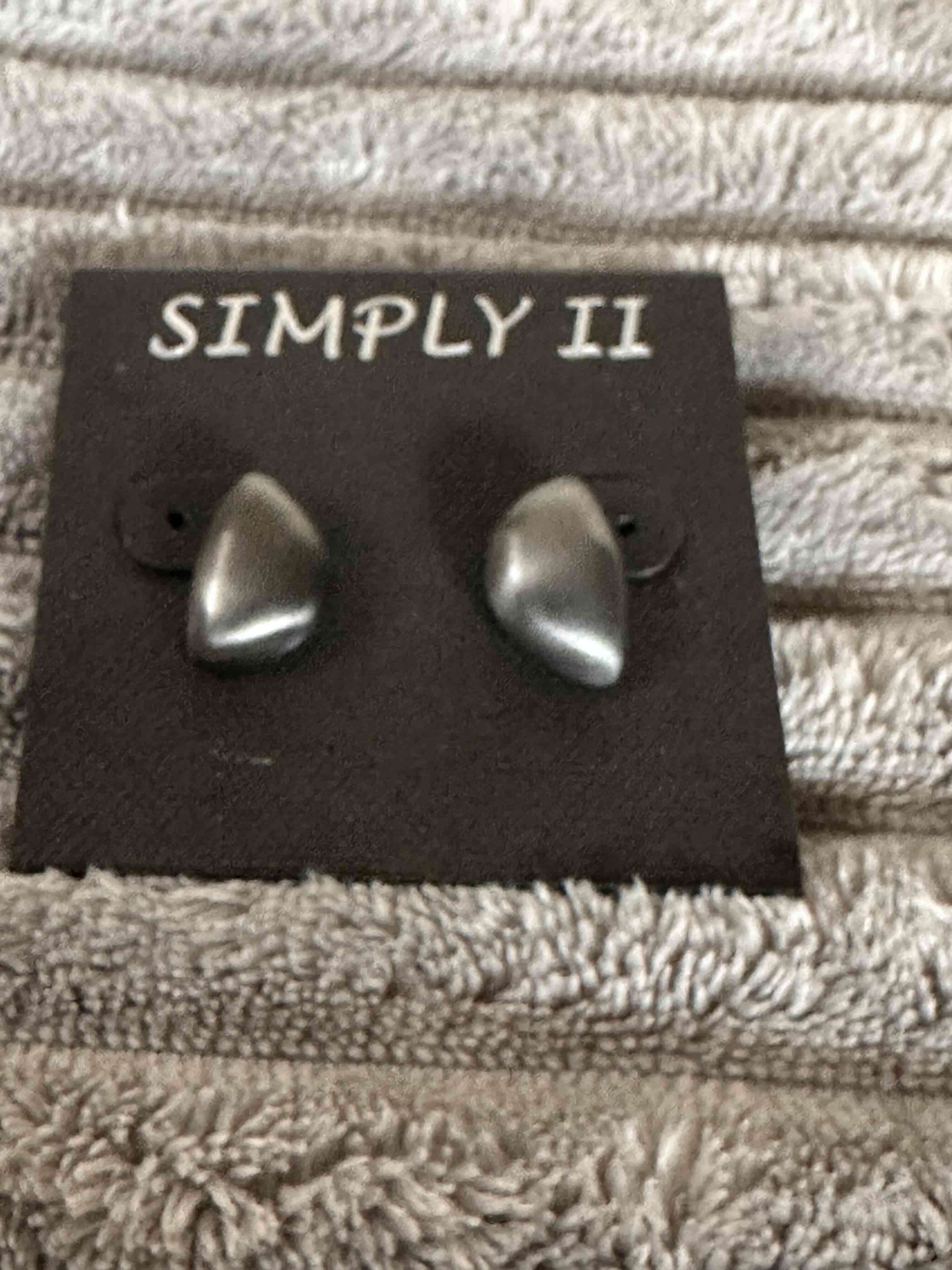 Aros Simply II de metal gris - miniatura 3
