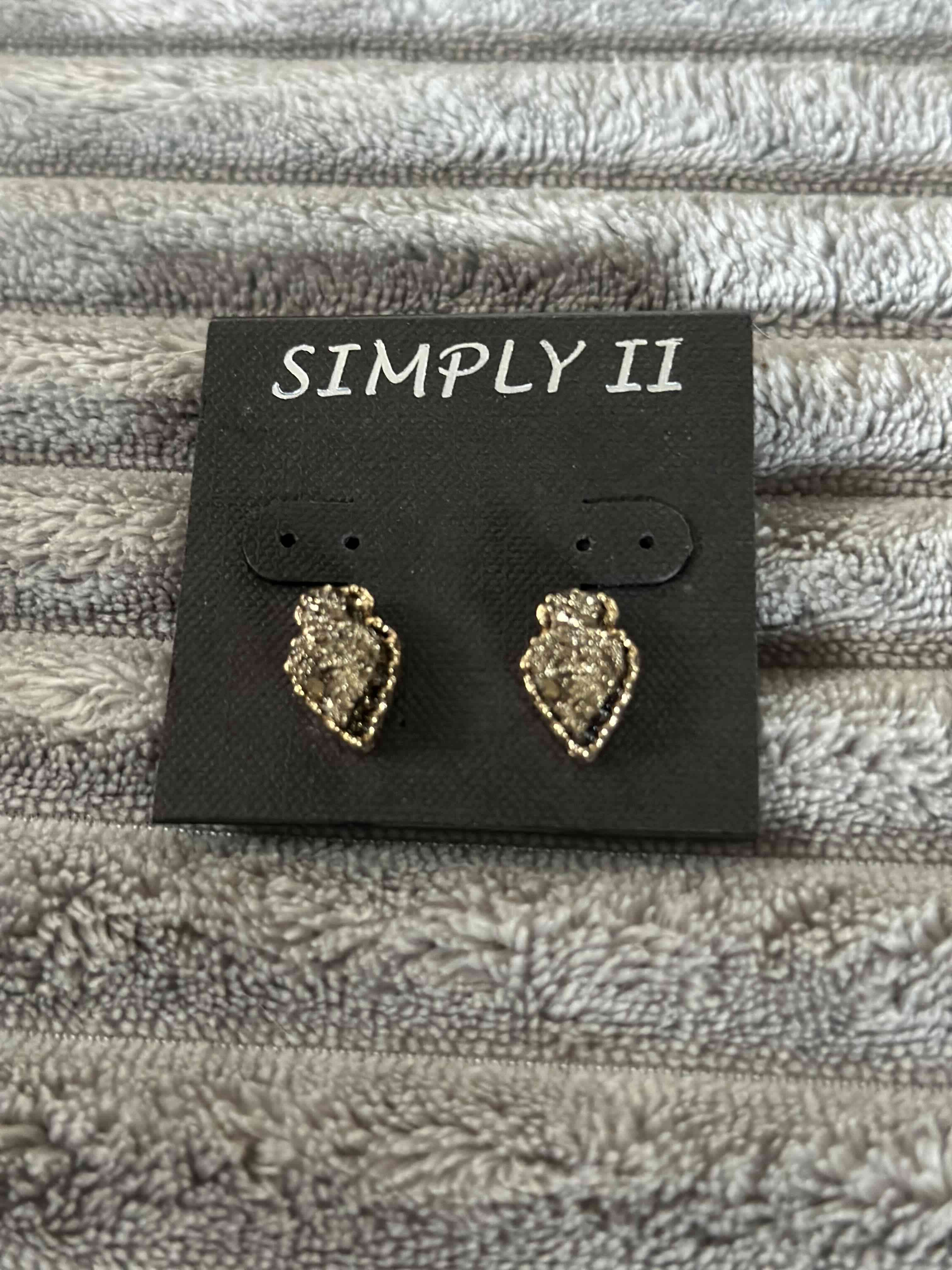 Aros dorados Simply II - miniatura 2