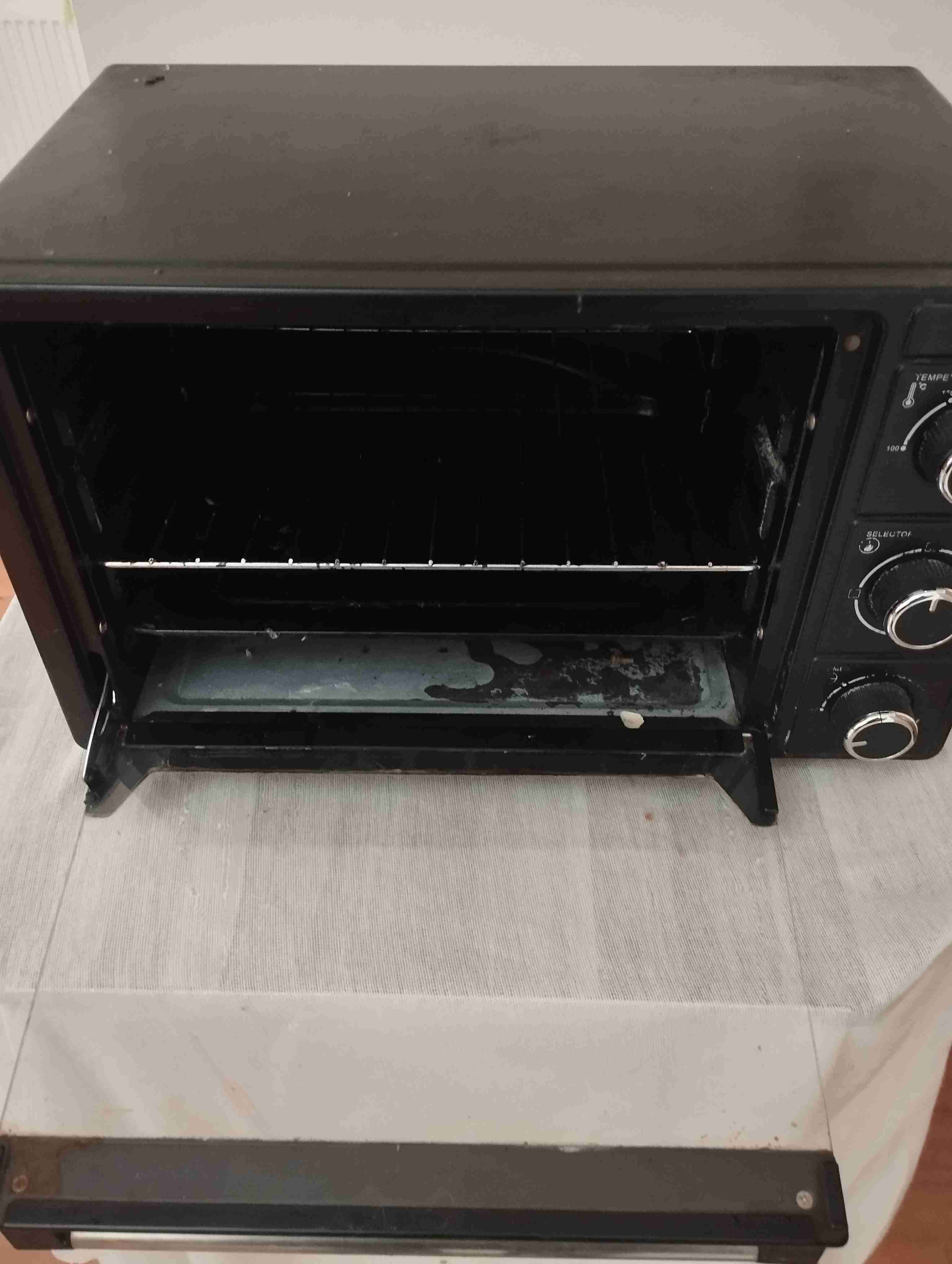 Horno eléctrico Thomas negro - miniatura 2