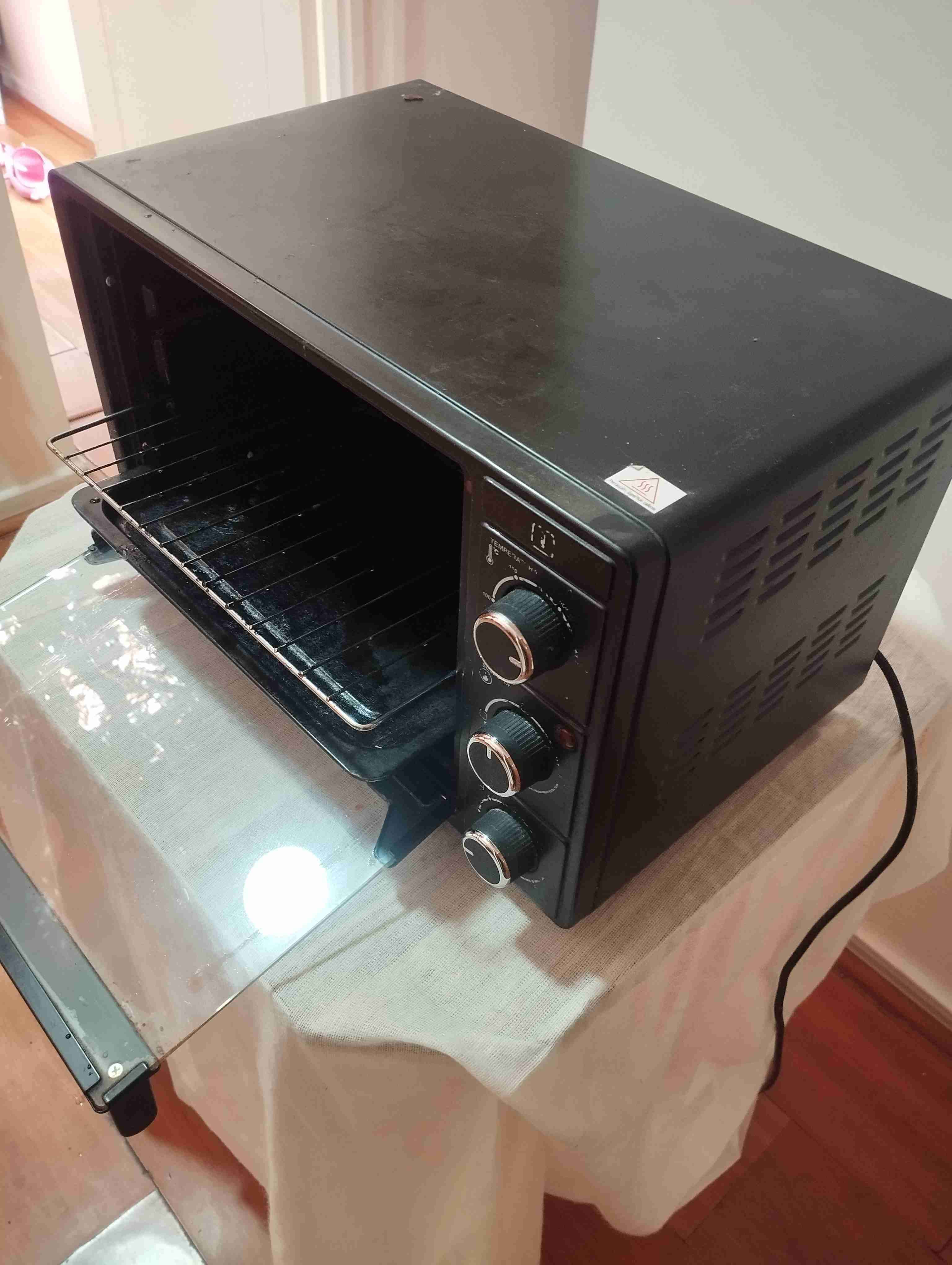 Horno eléctrico Thomas negro - miniatura 4