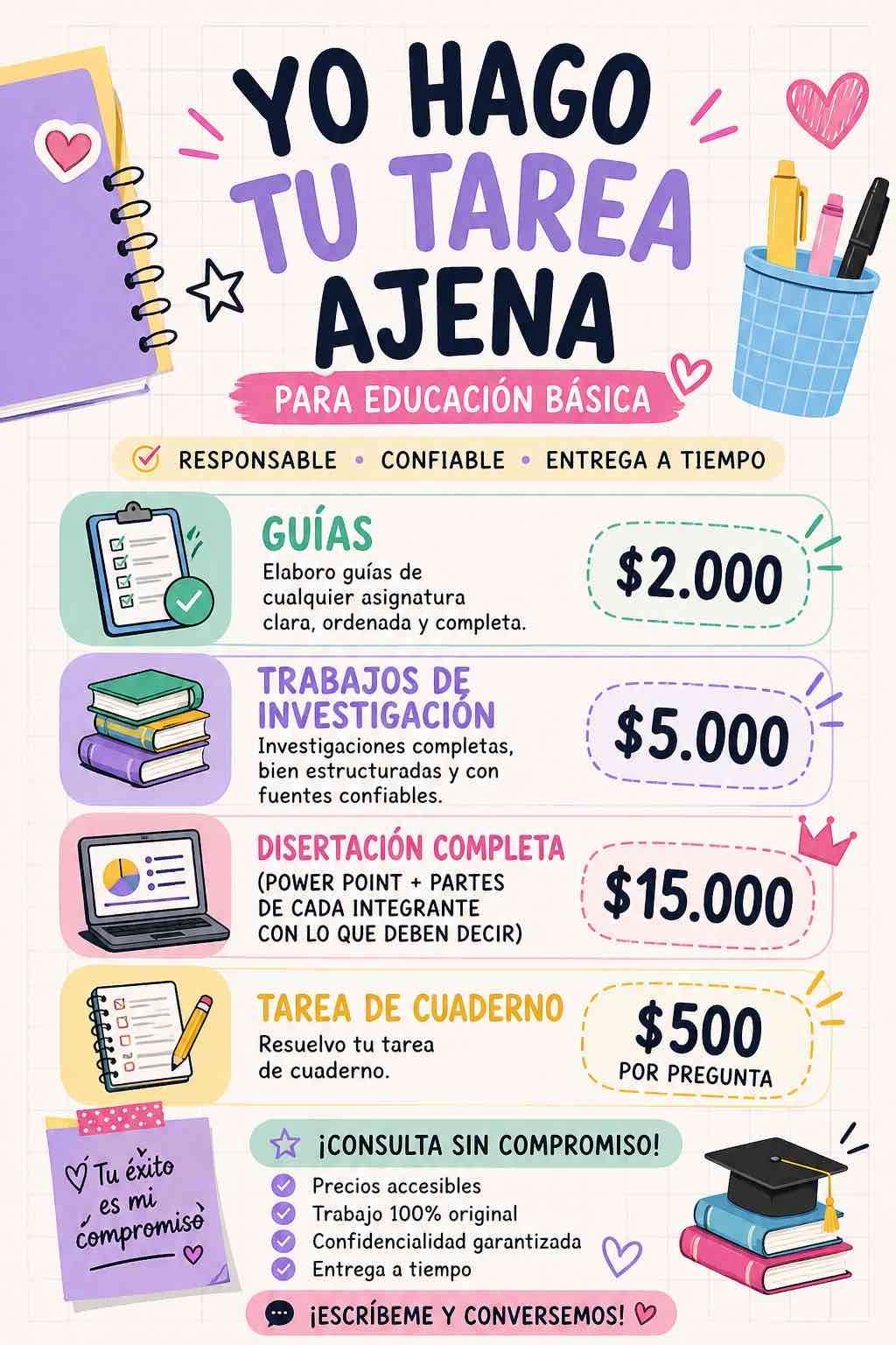 Hago tareas. - miniatura 2