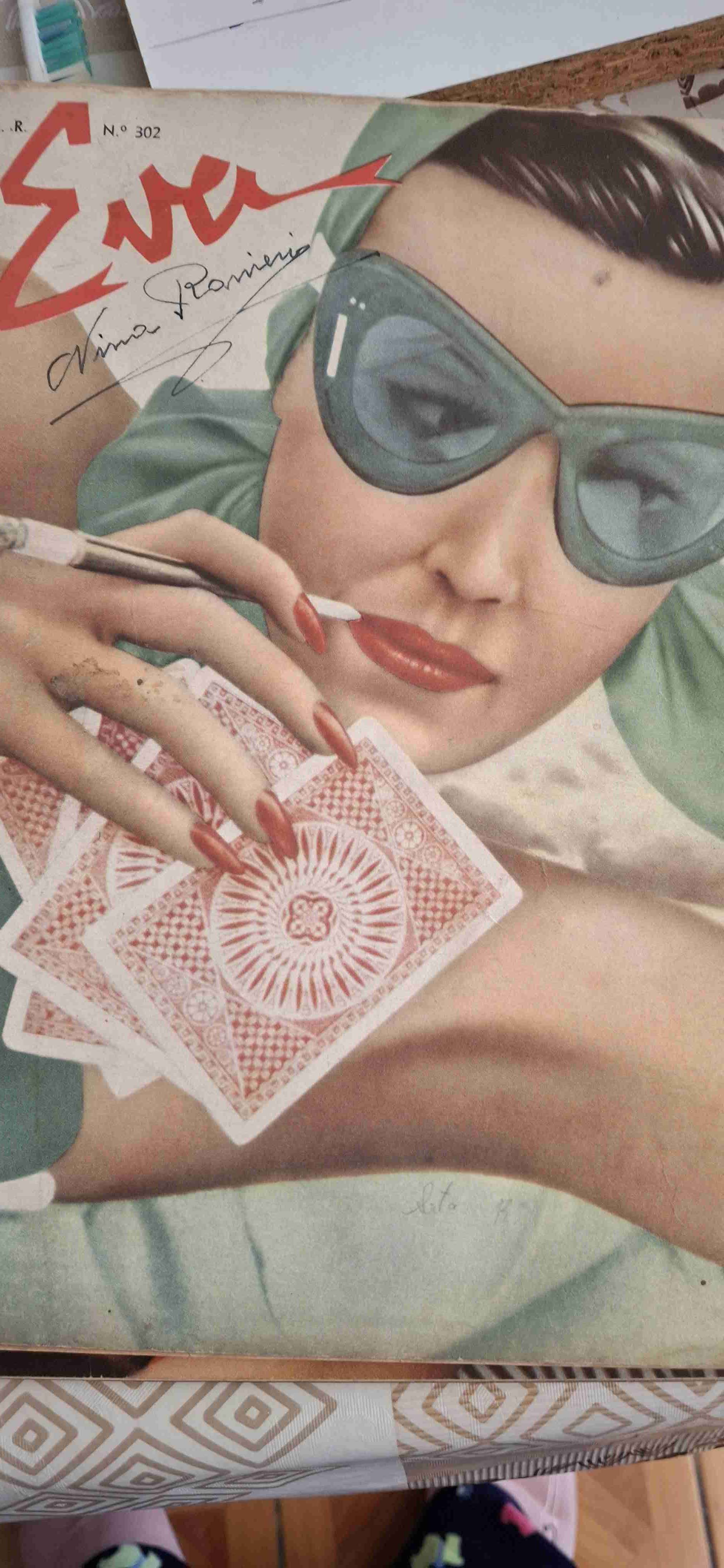 Revistas antiguas Eva años 50 - miniatura 4