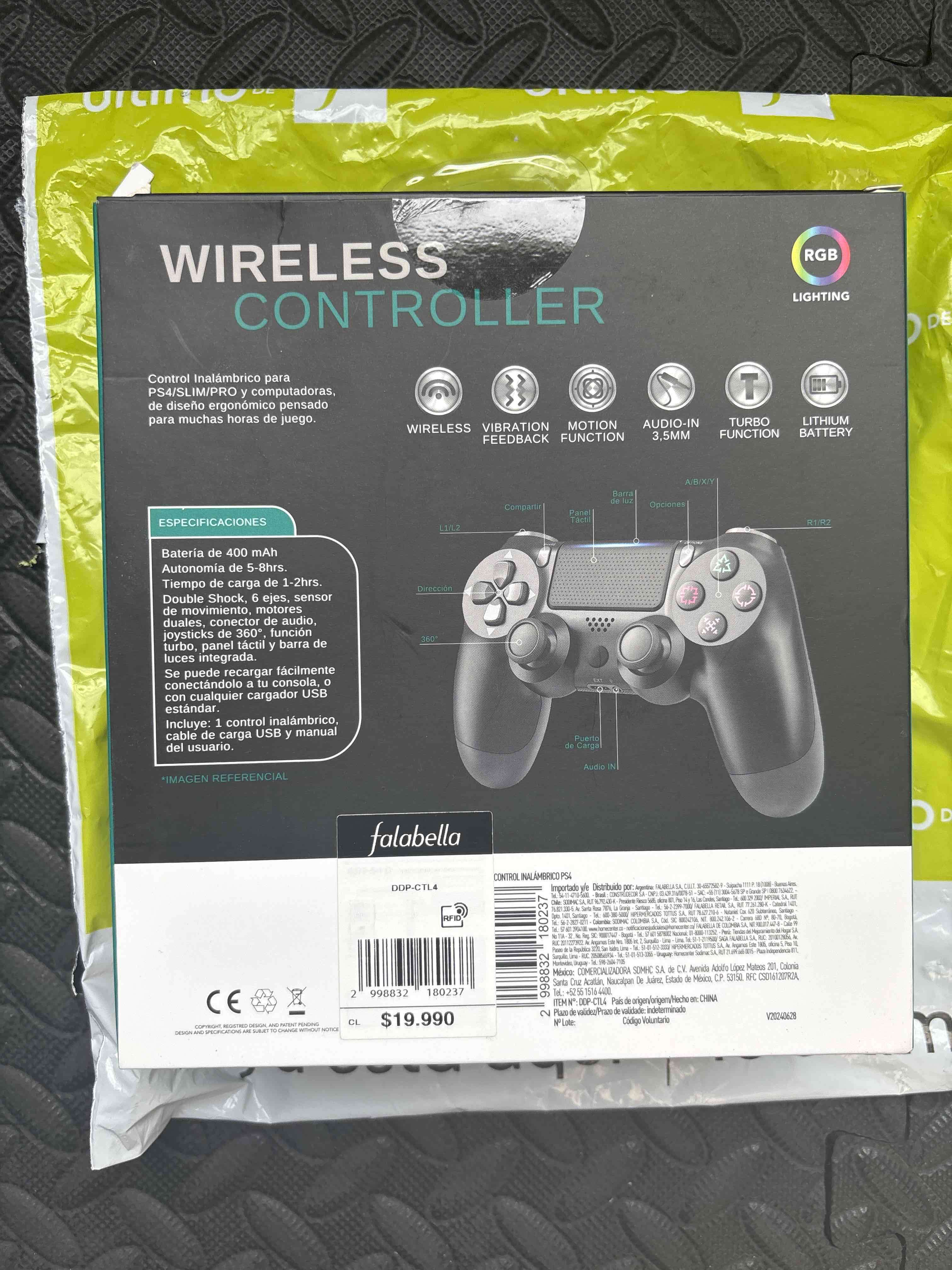 Control inalámbrico Ddesign Pro - miniatura 2