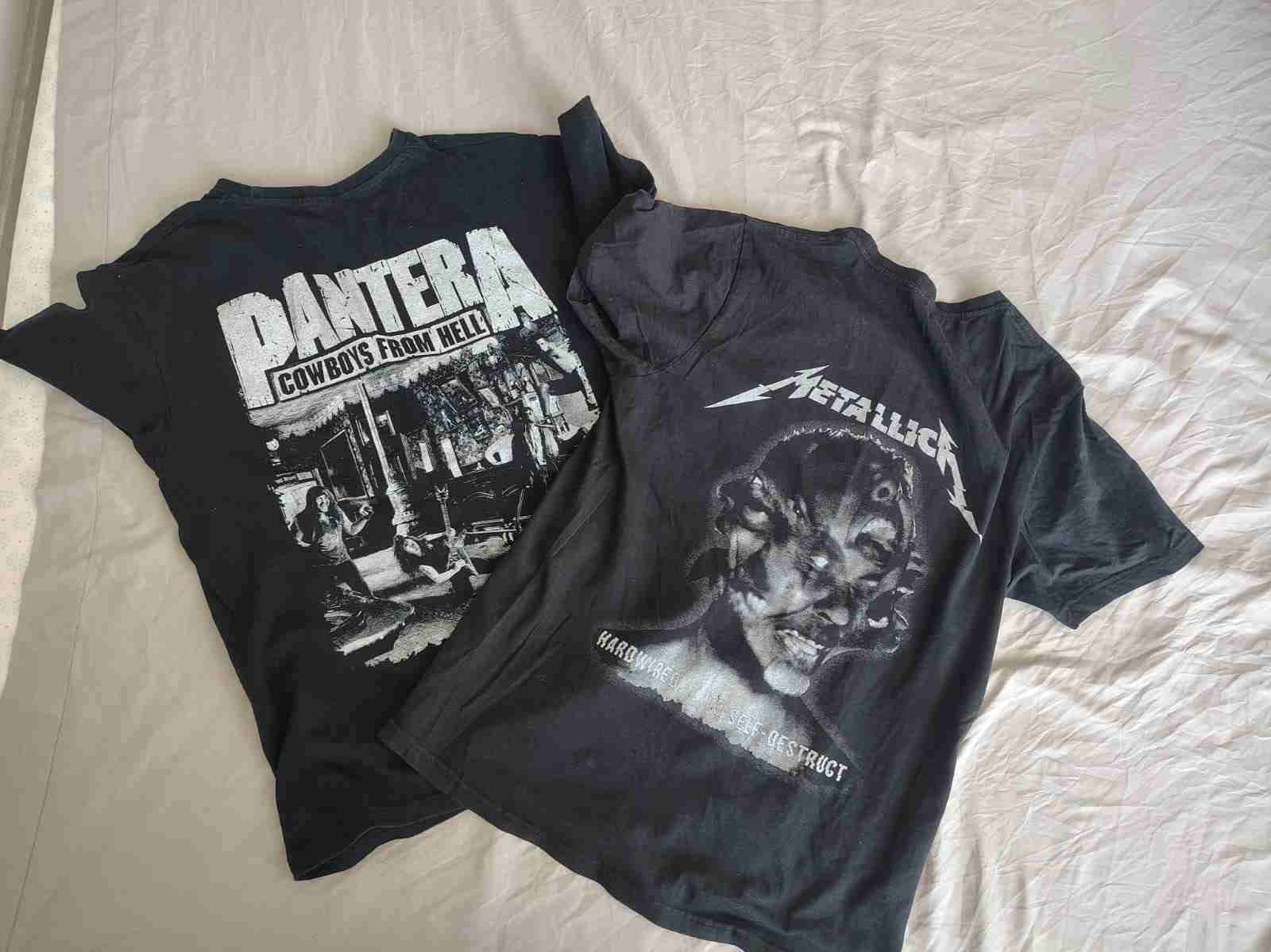 Poleras de bandas Pantera y Metallica - miniatura 2