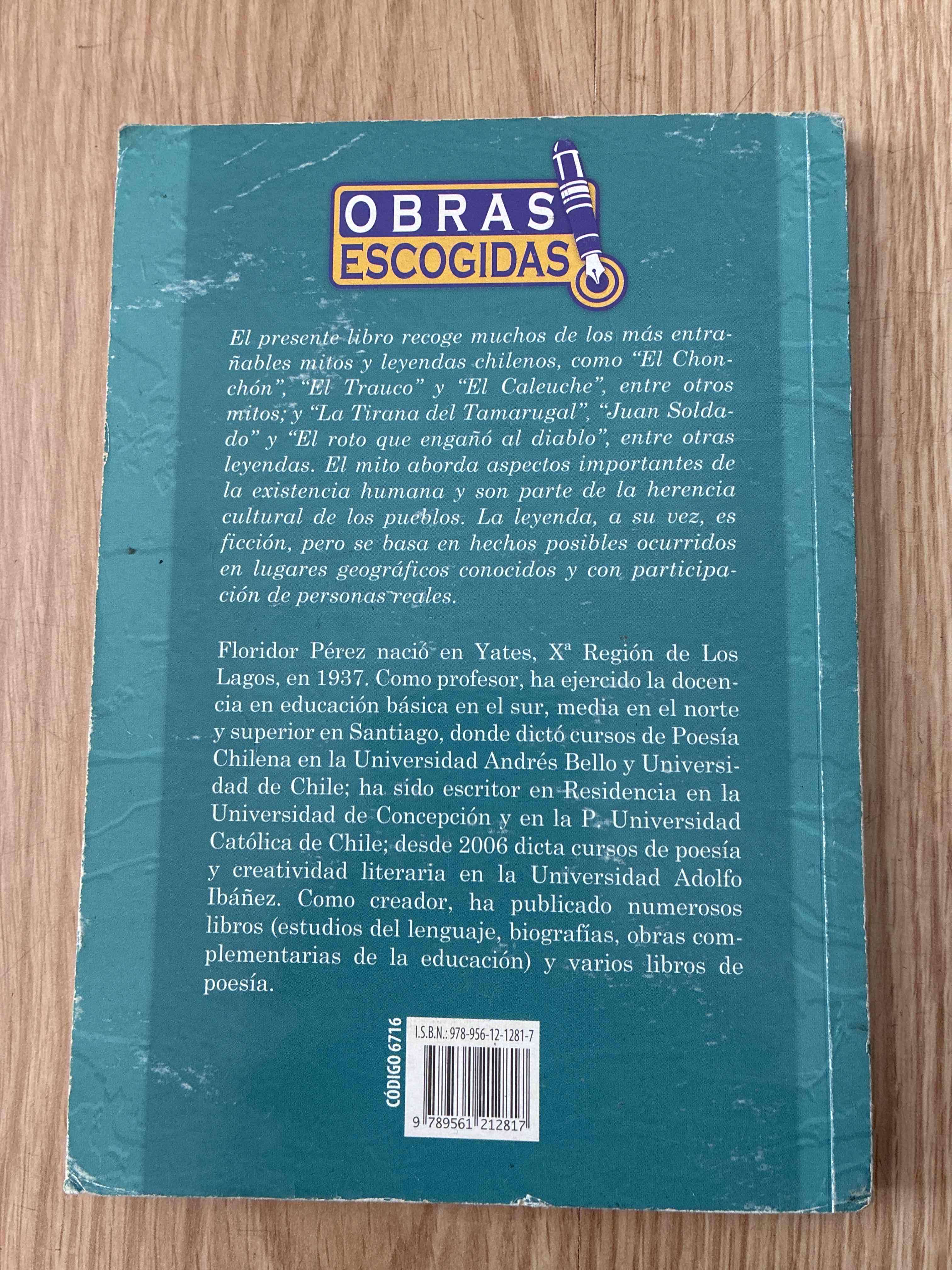 Libro Mitos y Leyendas de Chile - miniatura 2