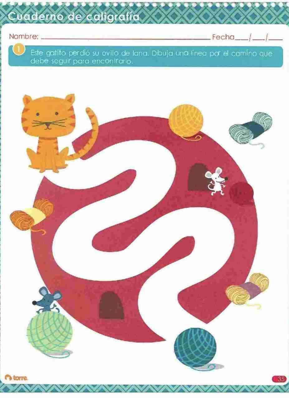 Cuaderno de caligrafía Pre-Kinder. PDF - miniatura 3