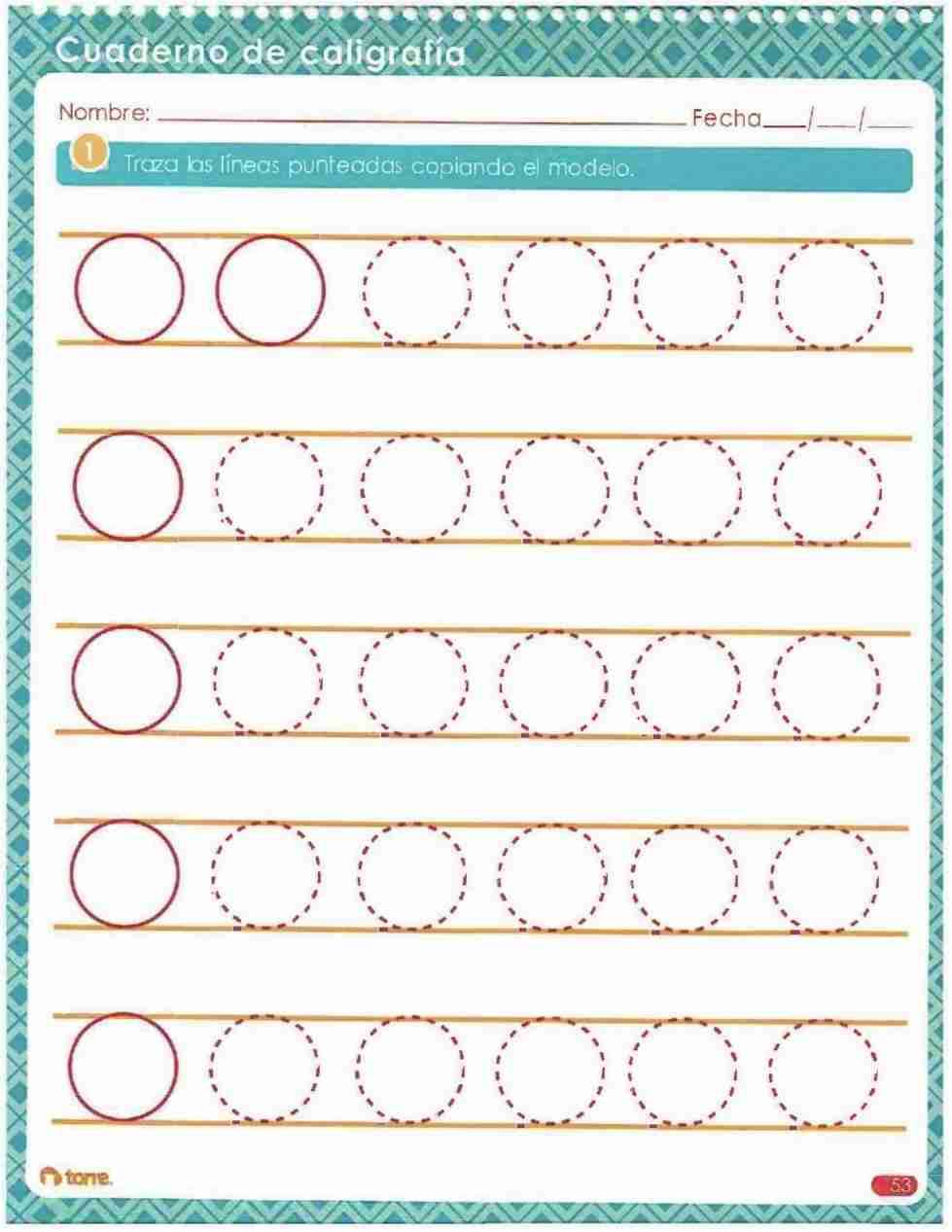 Cuaderno de caligrafía Pre-Kinder. PDF - miniatura 4
