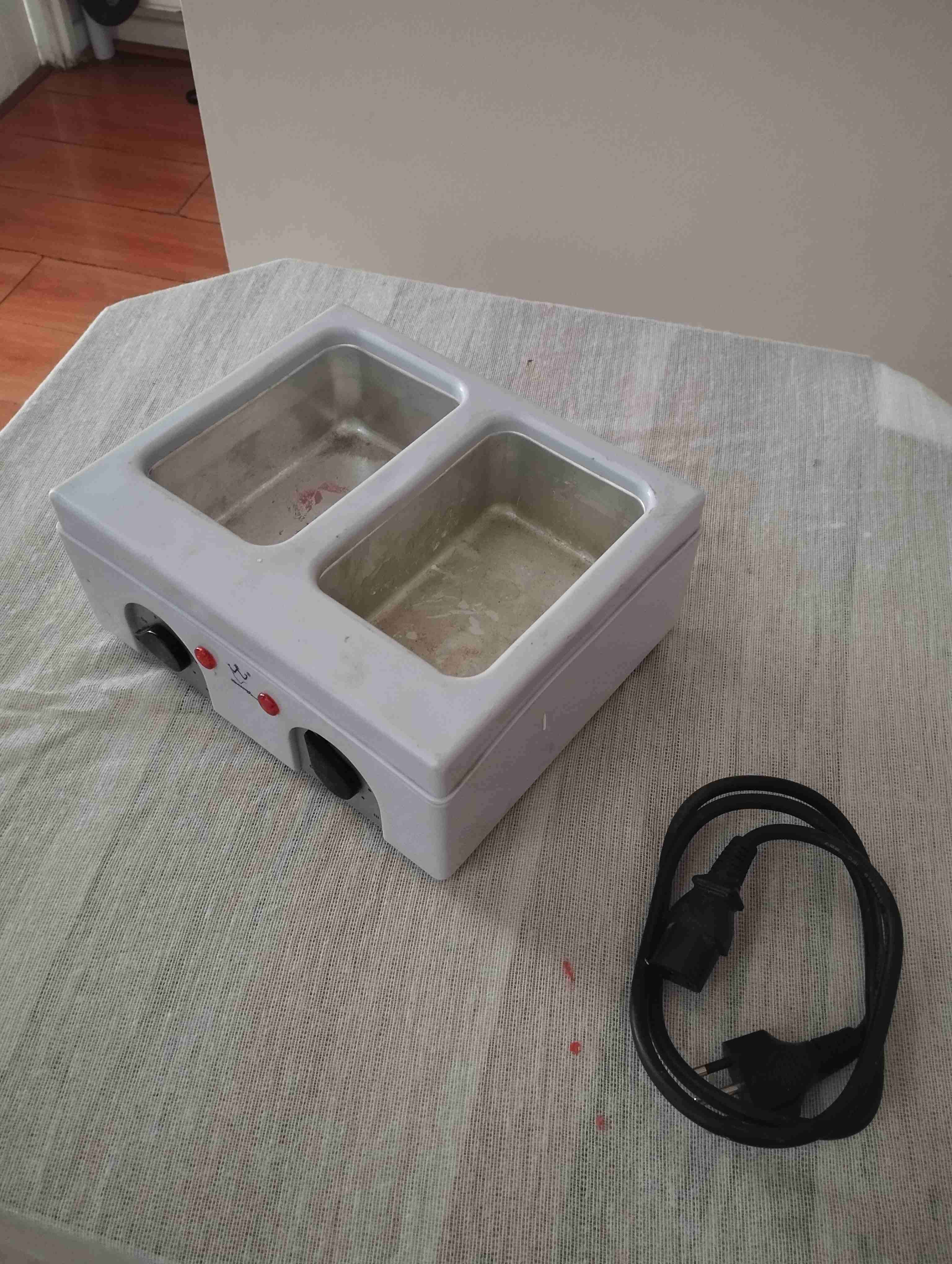 Calentador de cera doble - miniatura 3