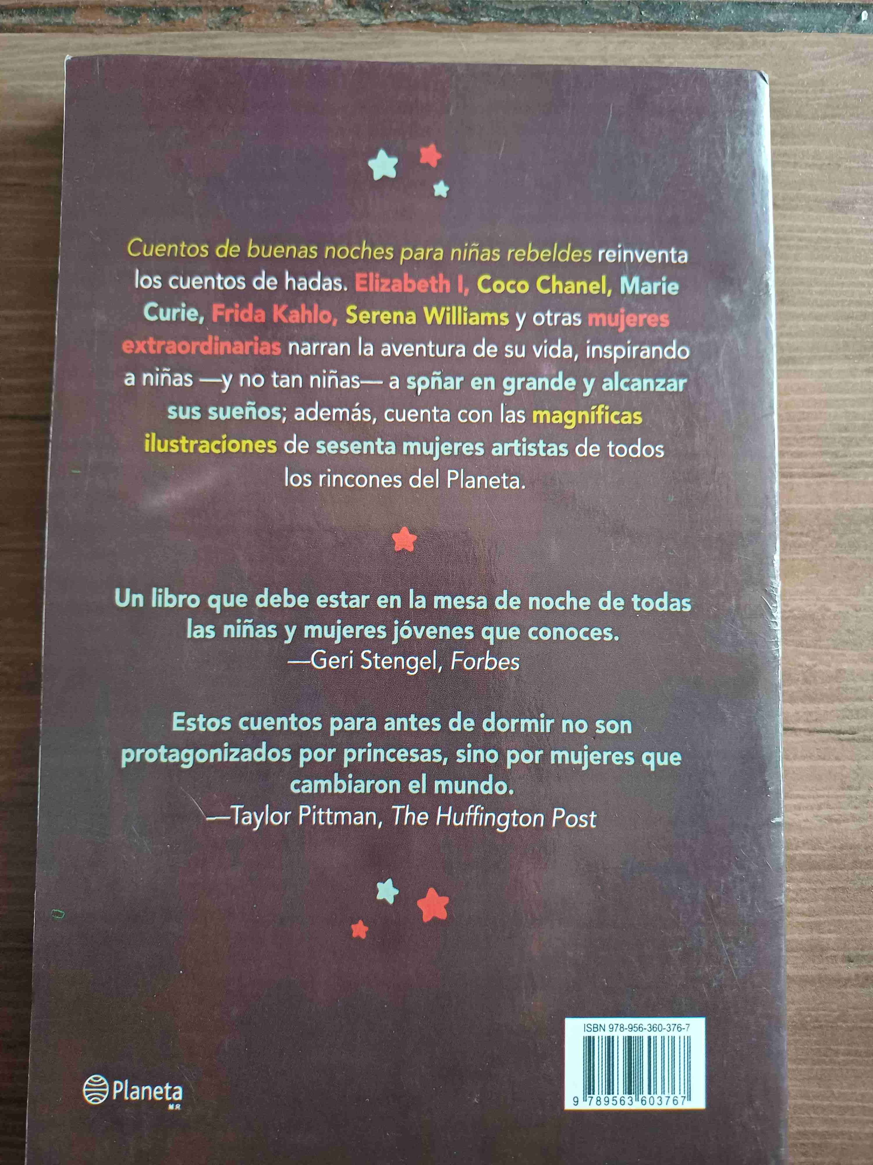 Libro 'Cuentos de Buenas Noches' niñas rebeldes - miniatura 2