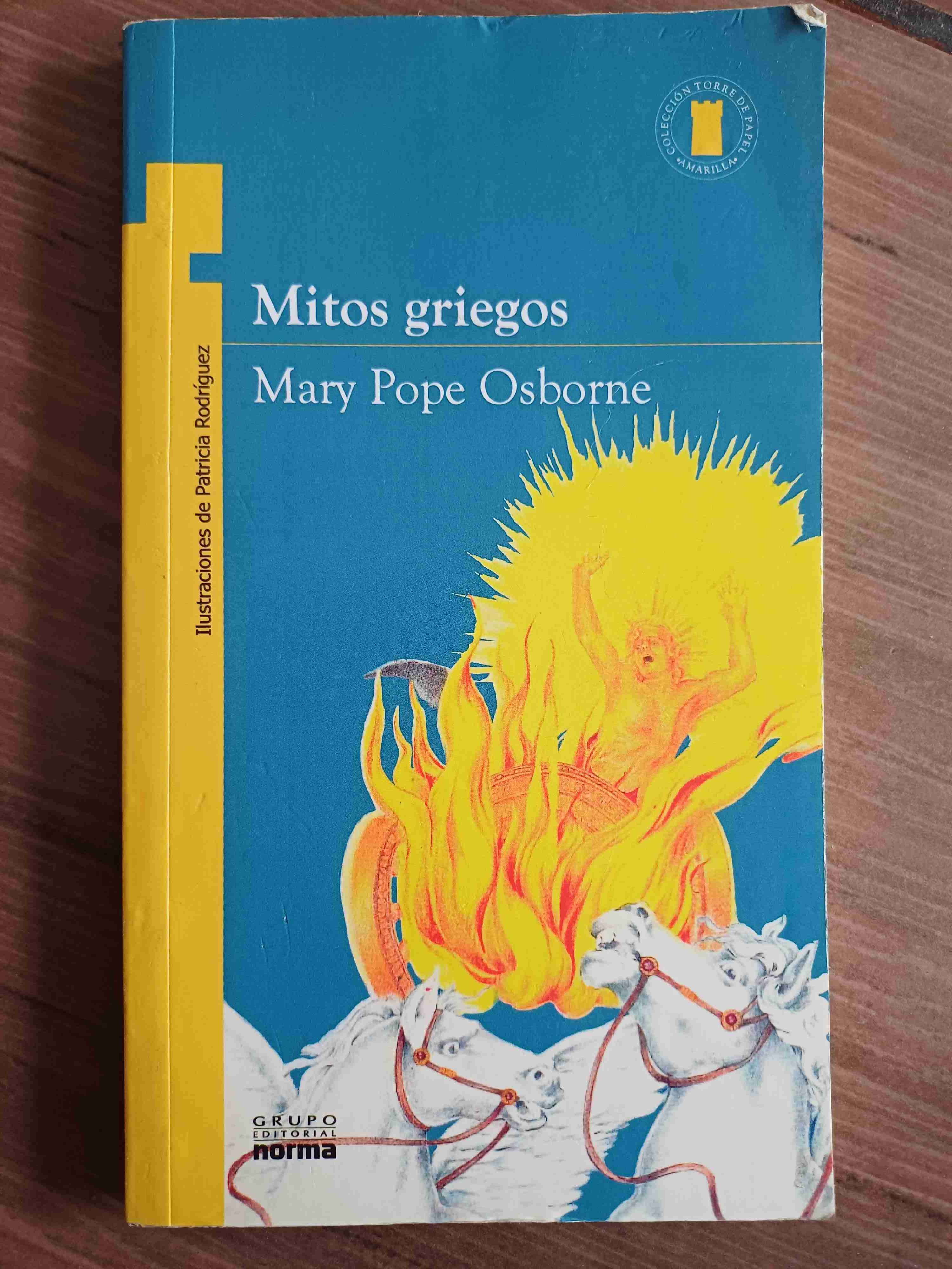 Libro Mitos Griegos Mary Pope Osborne - miniatura 1