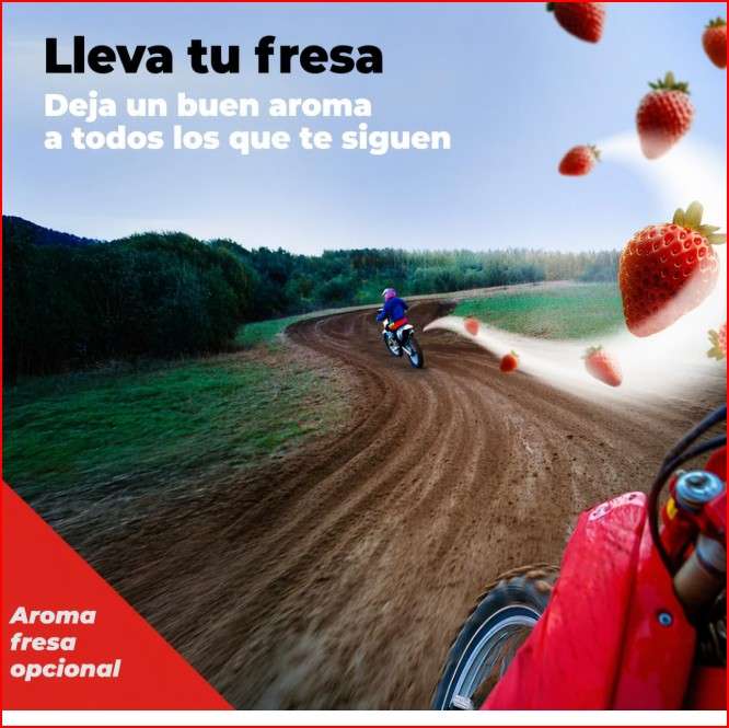 Aceite moto Ipone Samouraï Sport  2TIEMPOS -FRESA - miniatura 3