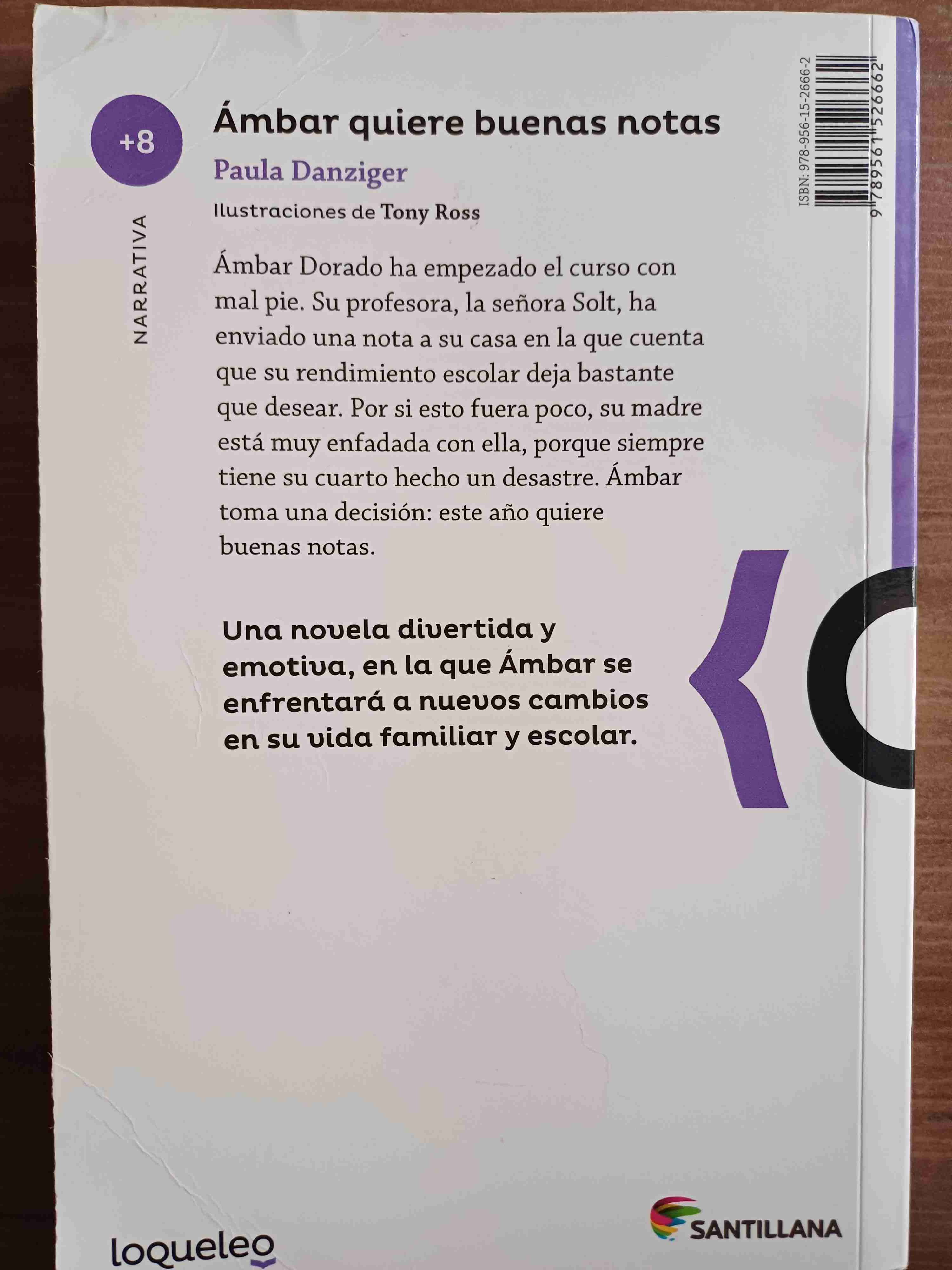 Libro Ámbar quiere buenas notas - miniatura 2