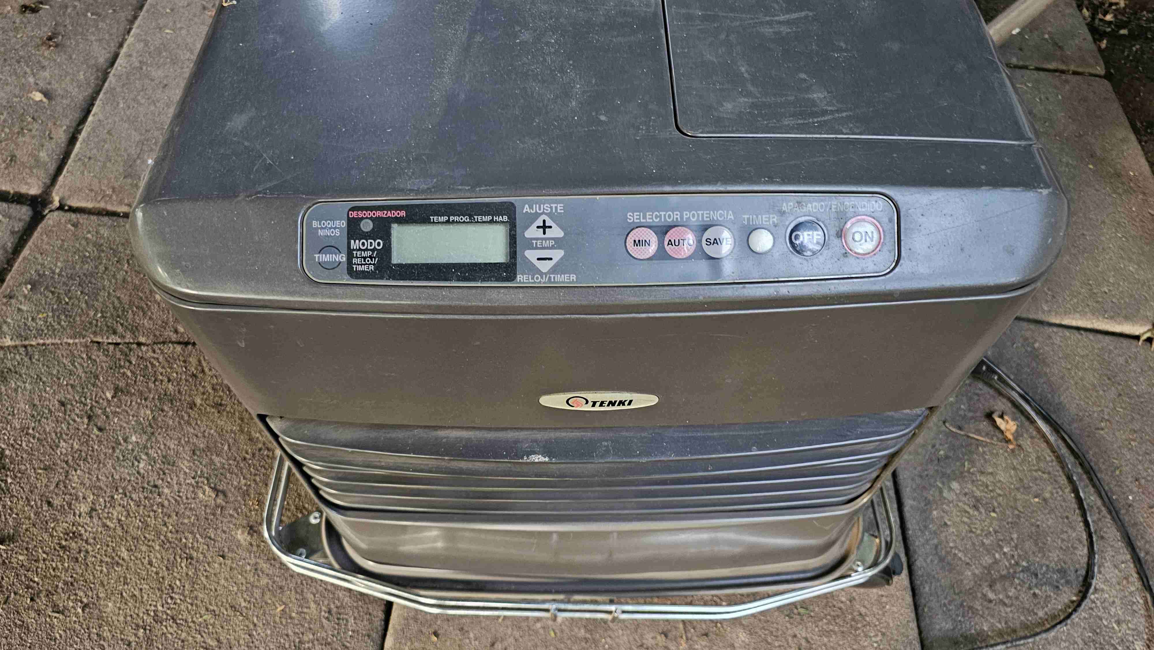 Calefactor a parafina Tenki gris - miniatura 2