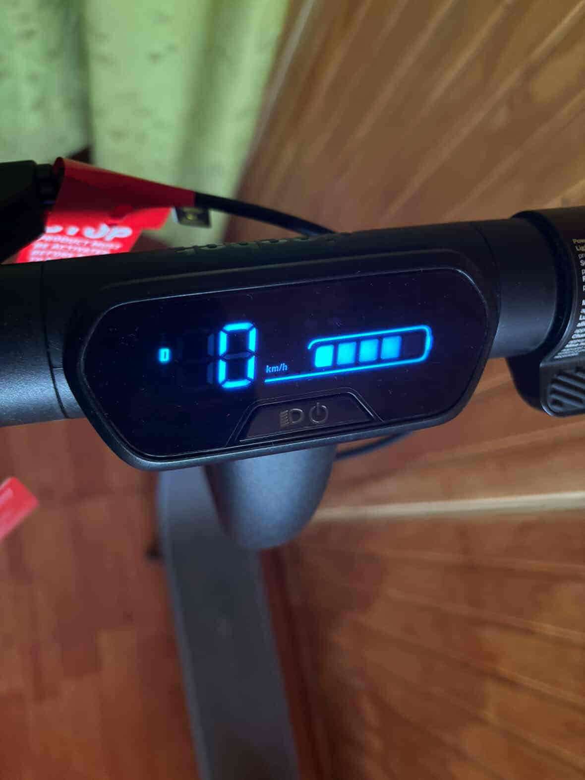 Scooter eléctrico plegable negro - miniatura 2