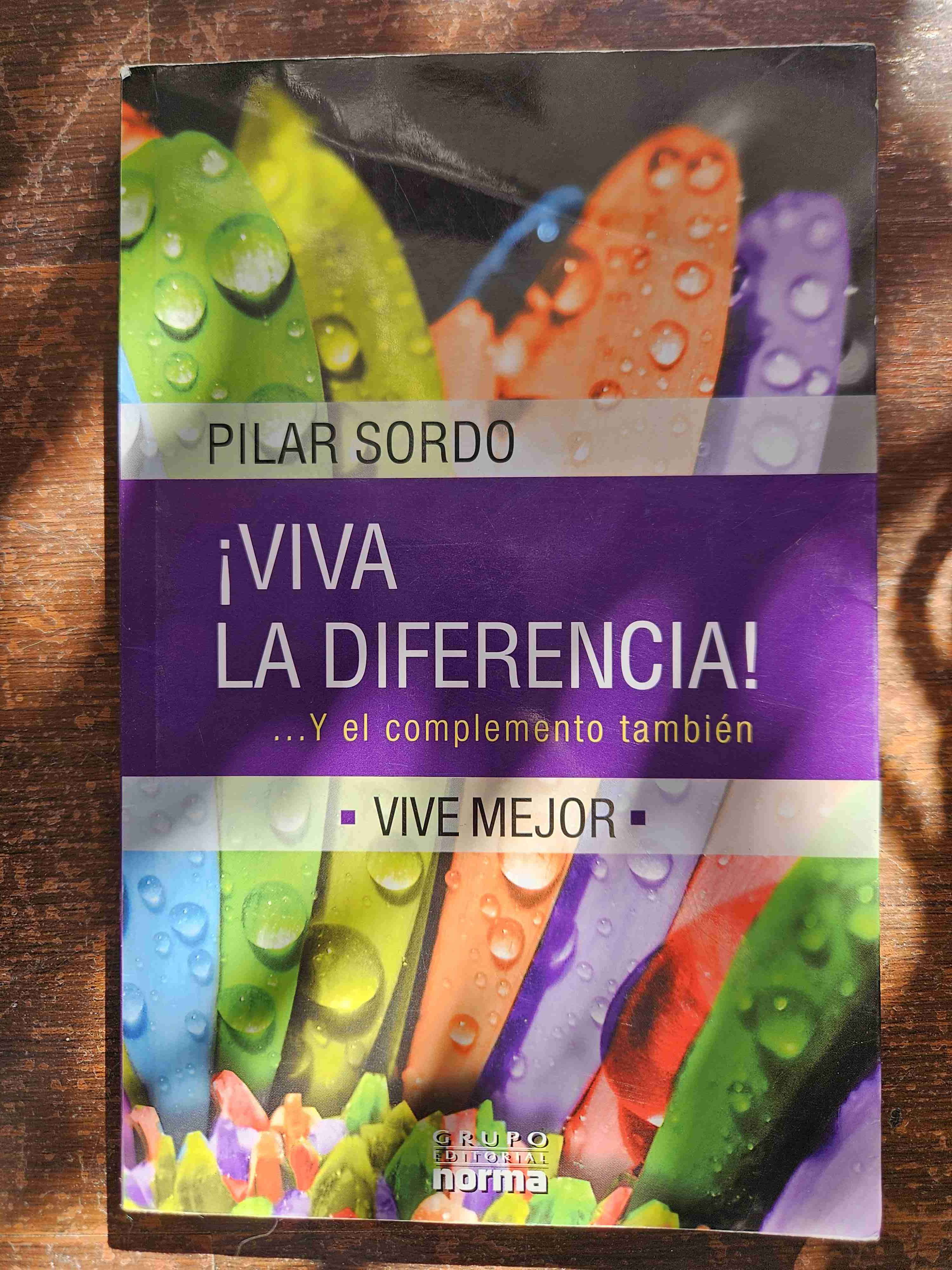 Libro ¡Viva la diferencia! de Pilar Sordo - miniatura 1