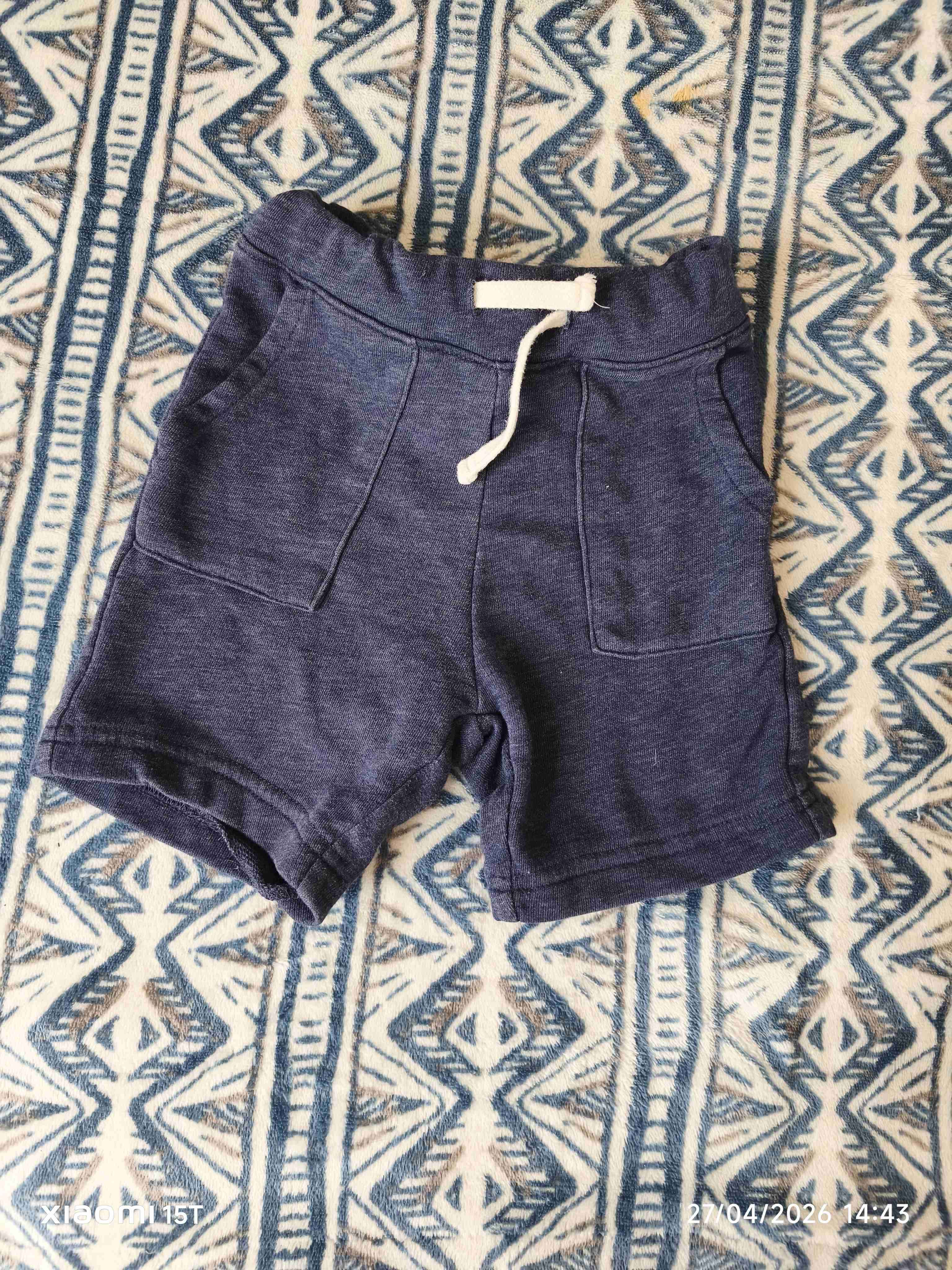Shorts azul oscuro para niño - miniatura 2