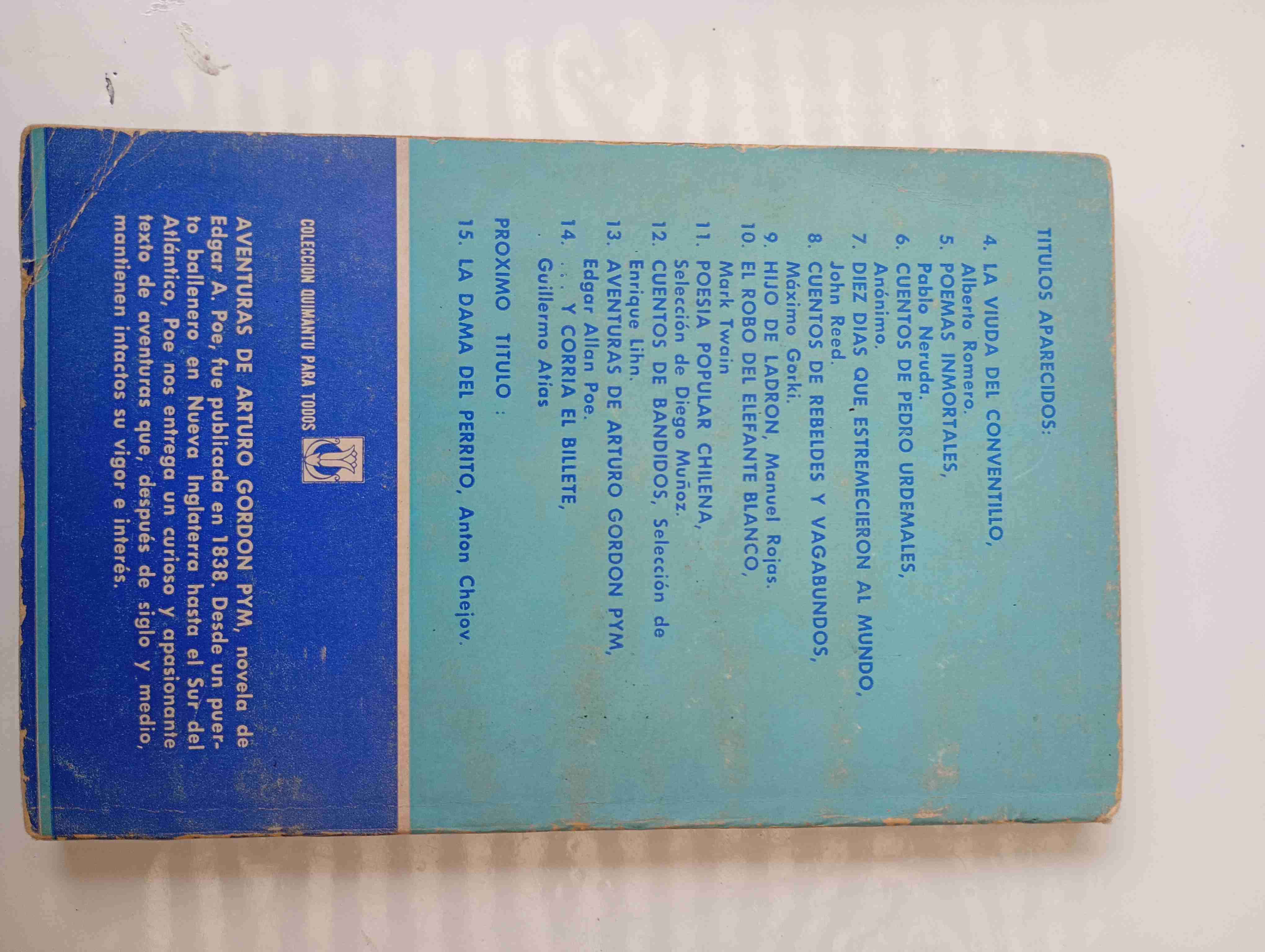 Libro Aventuras de Arthur Gordon Pym - miniatura 2