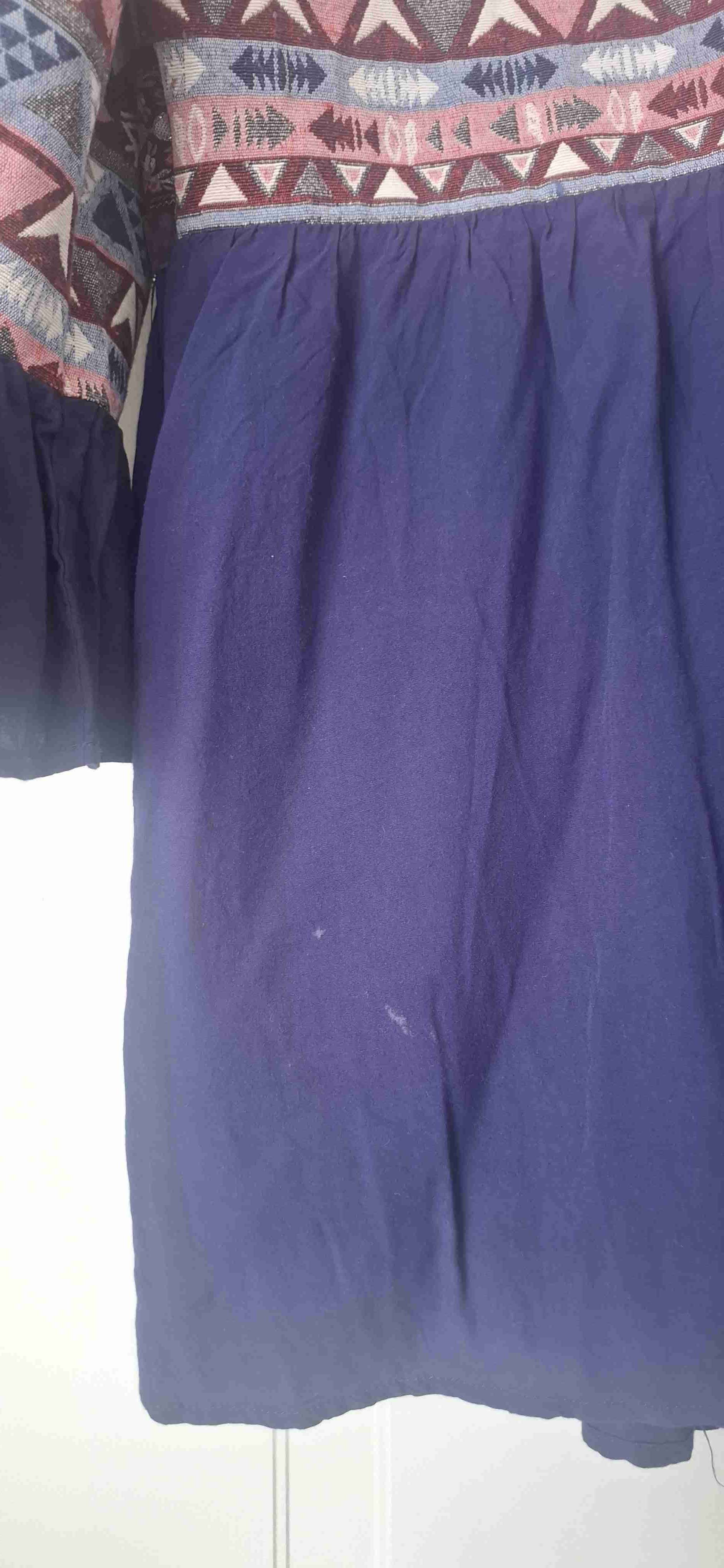 Blusa bohemia estampada - miniatura 5