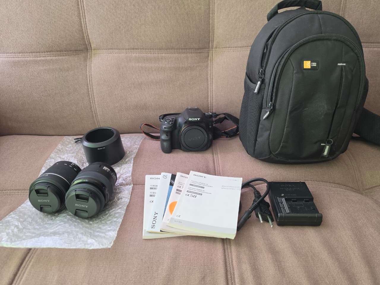 Cámara Sony DSLR con accesorios A58 - miniatura 2