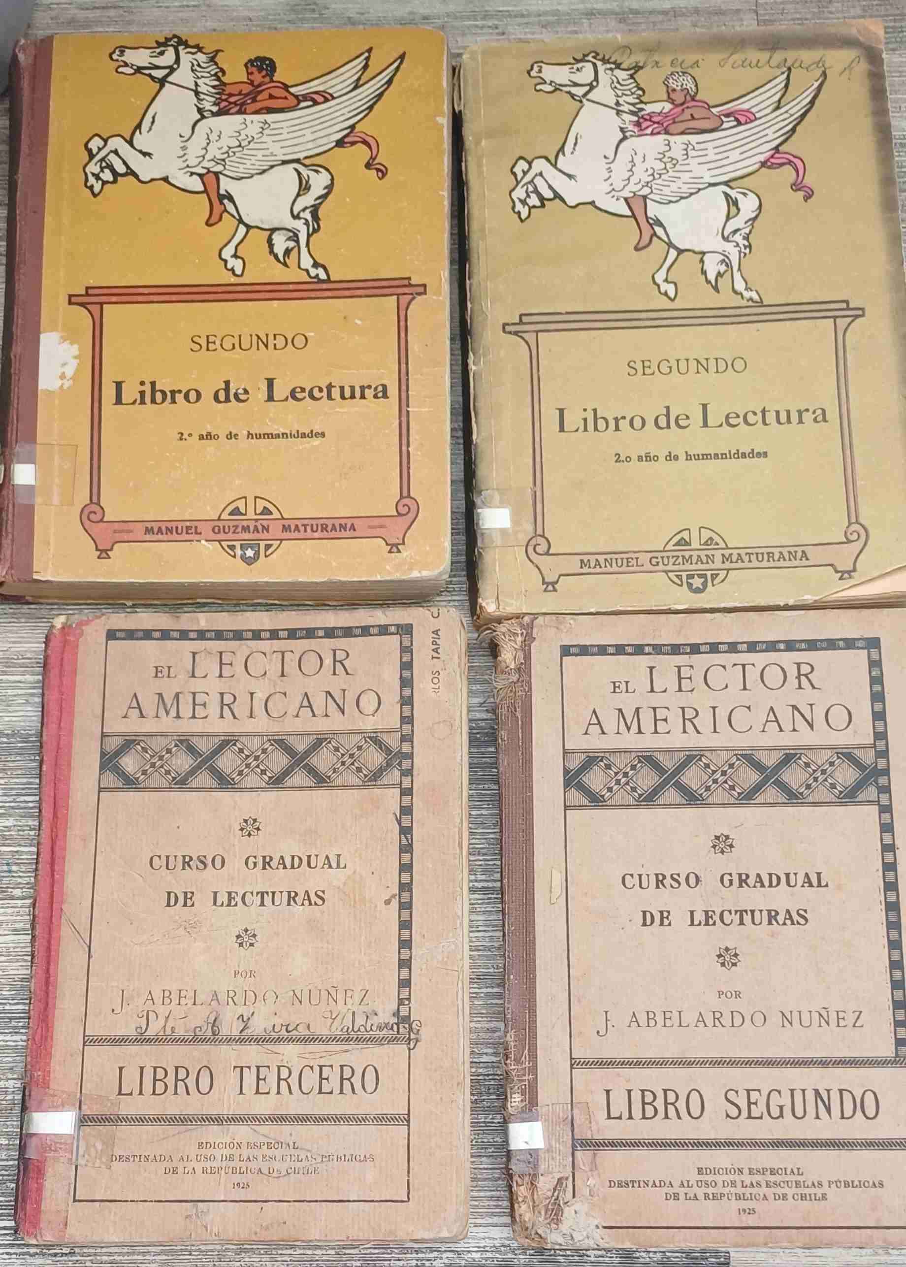 Colección de libros escolares antiguos - miniatura 1