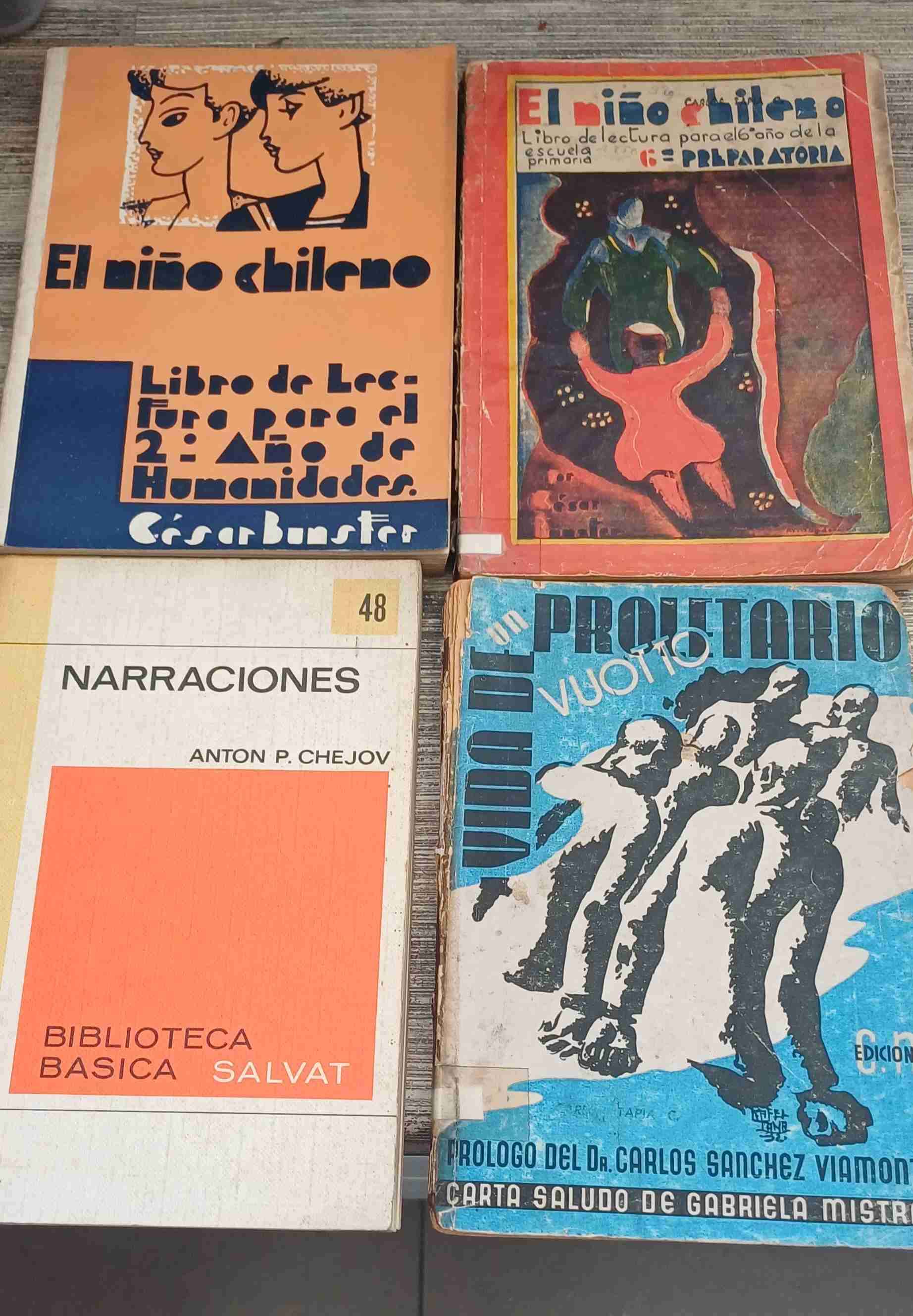 Colección de libros escolares antiguos - miniatura 2