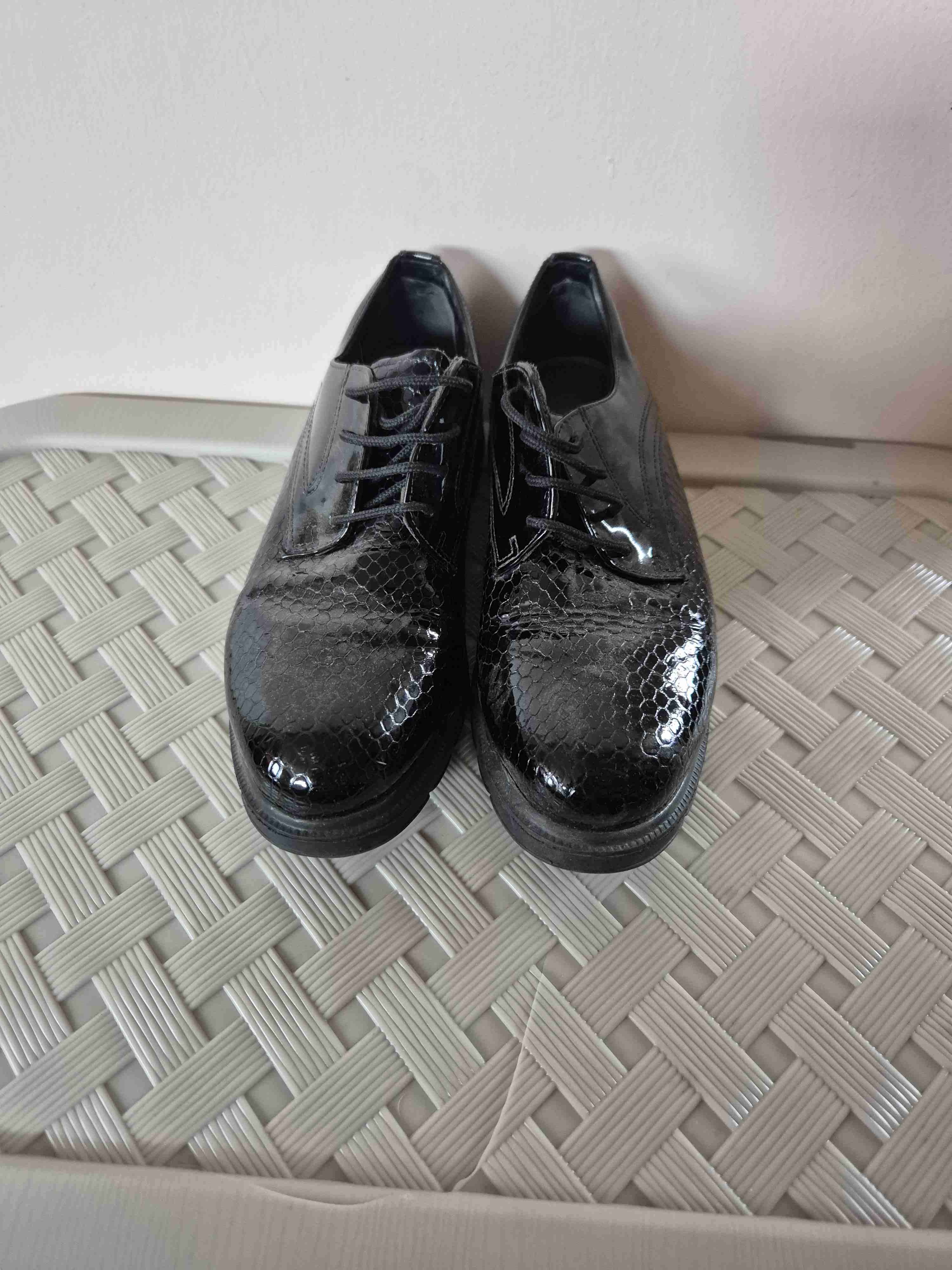 Zapatos Gacel de charol negros T35 - miniatura 2