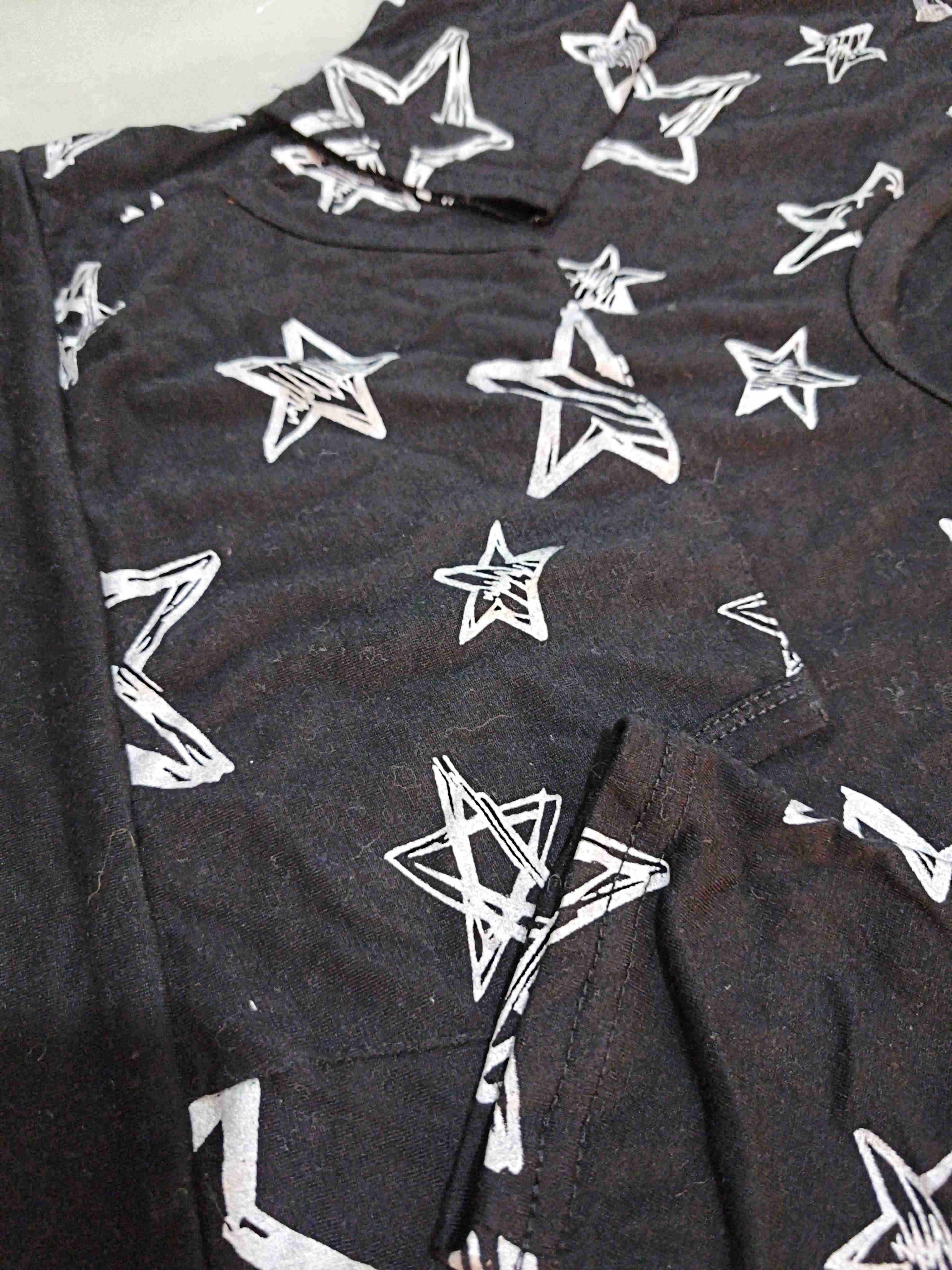 Polerón negro con estrellas para dama - miniatura 3