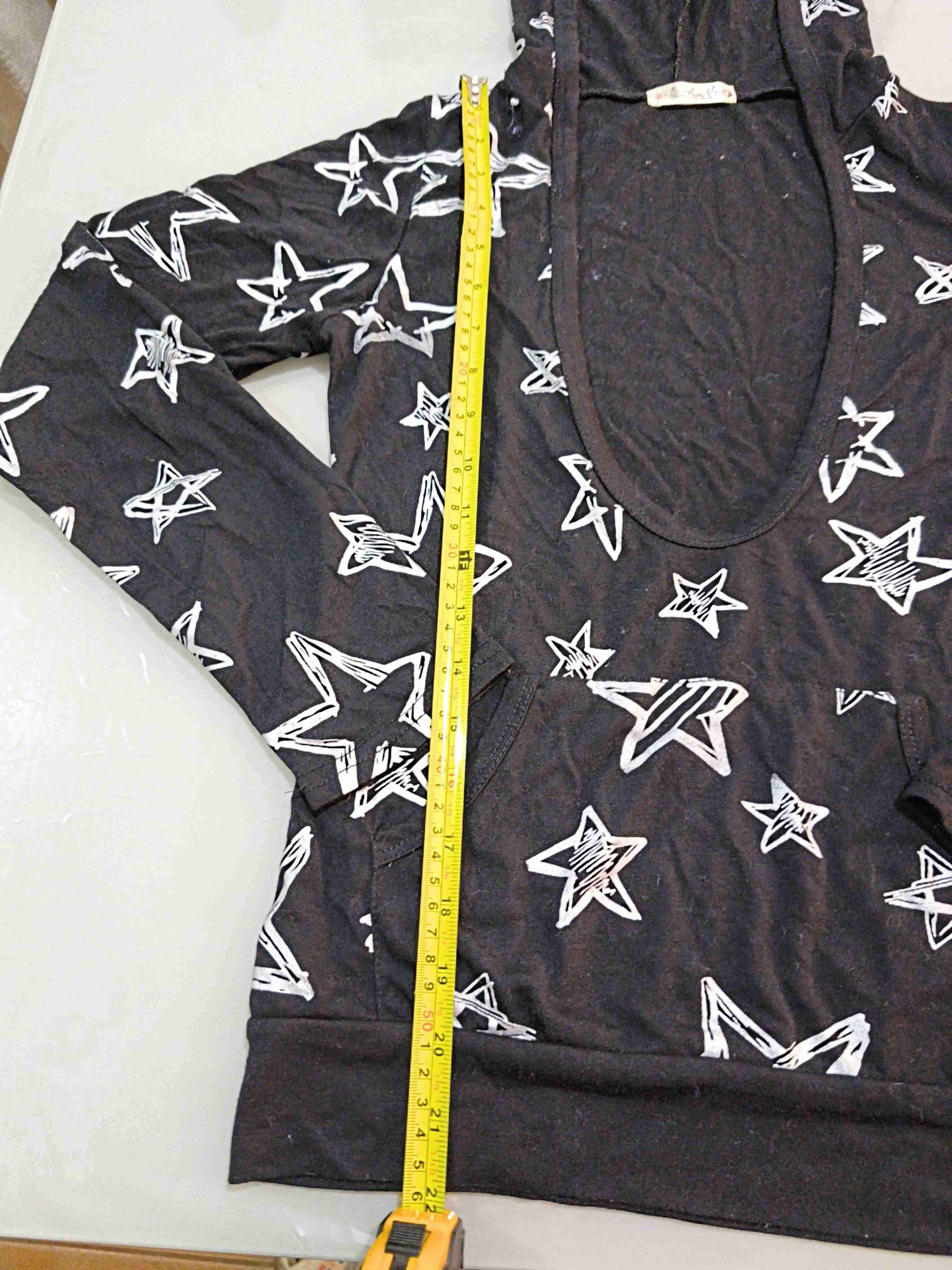 Polerón negro con estrellas para dama - miniatura 4