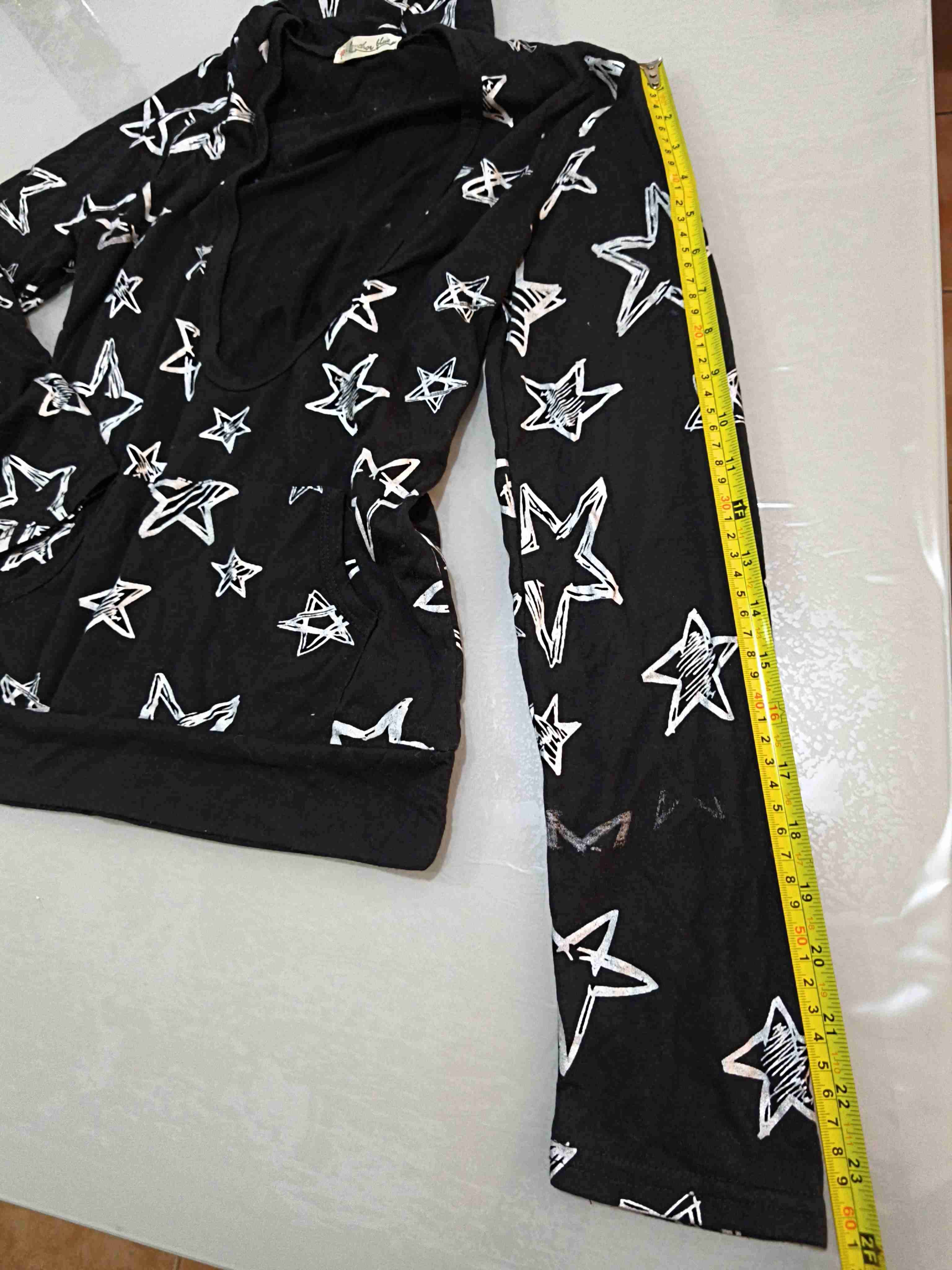 Polerón negro con estrellas para dama - miniatura 6