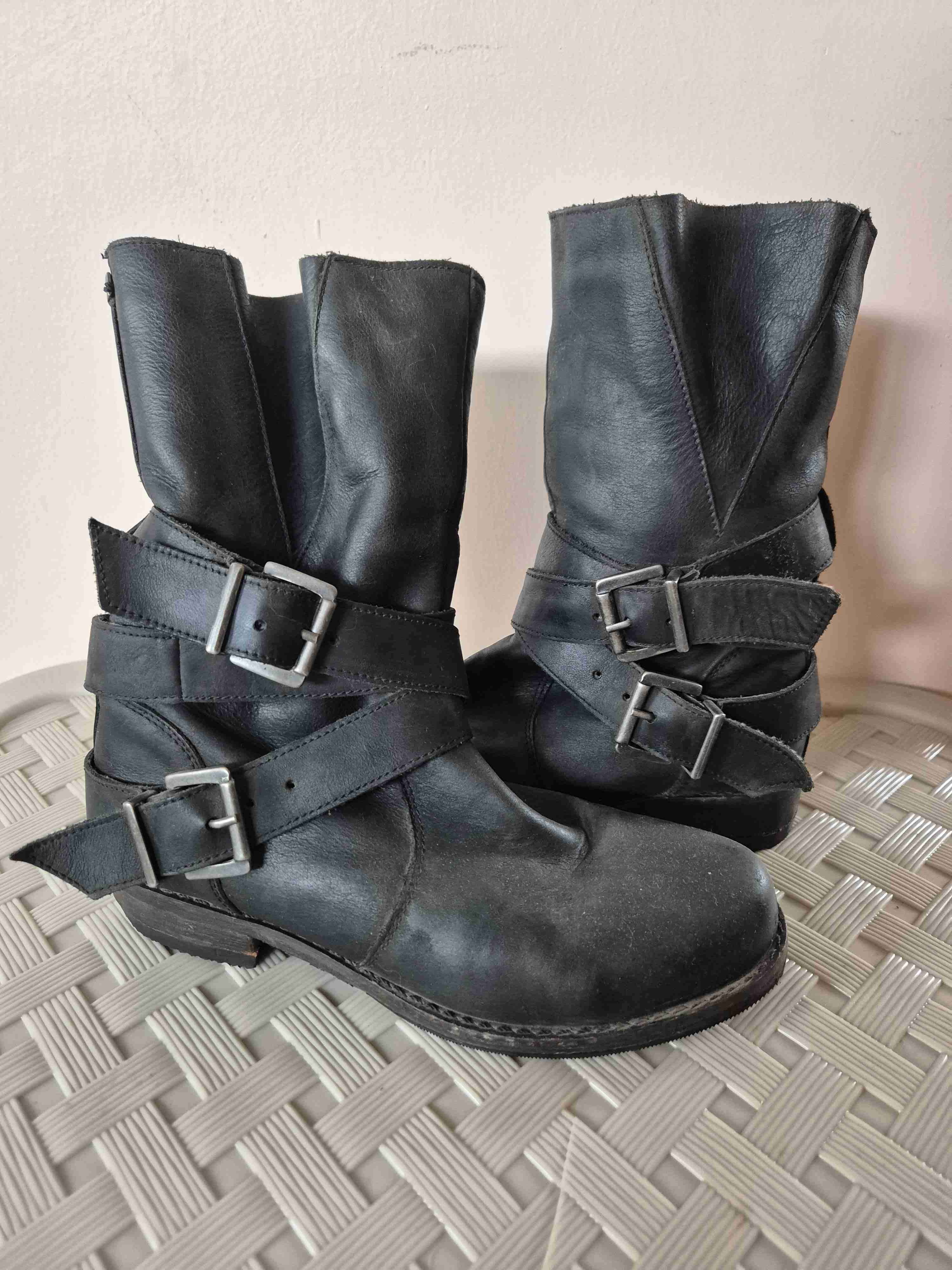 Botas negras ROMANO T35 - miniatura 1