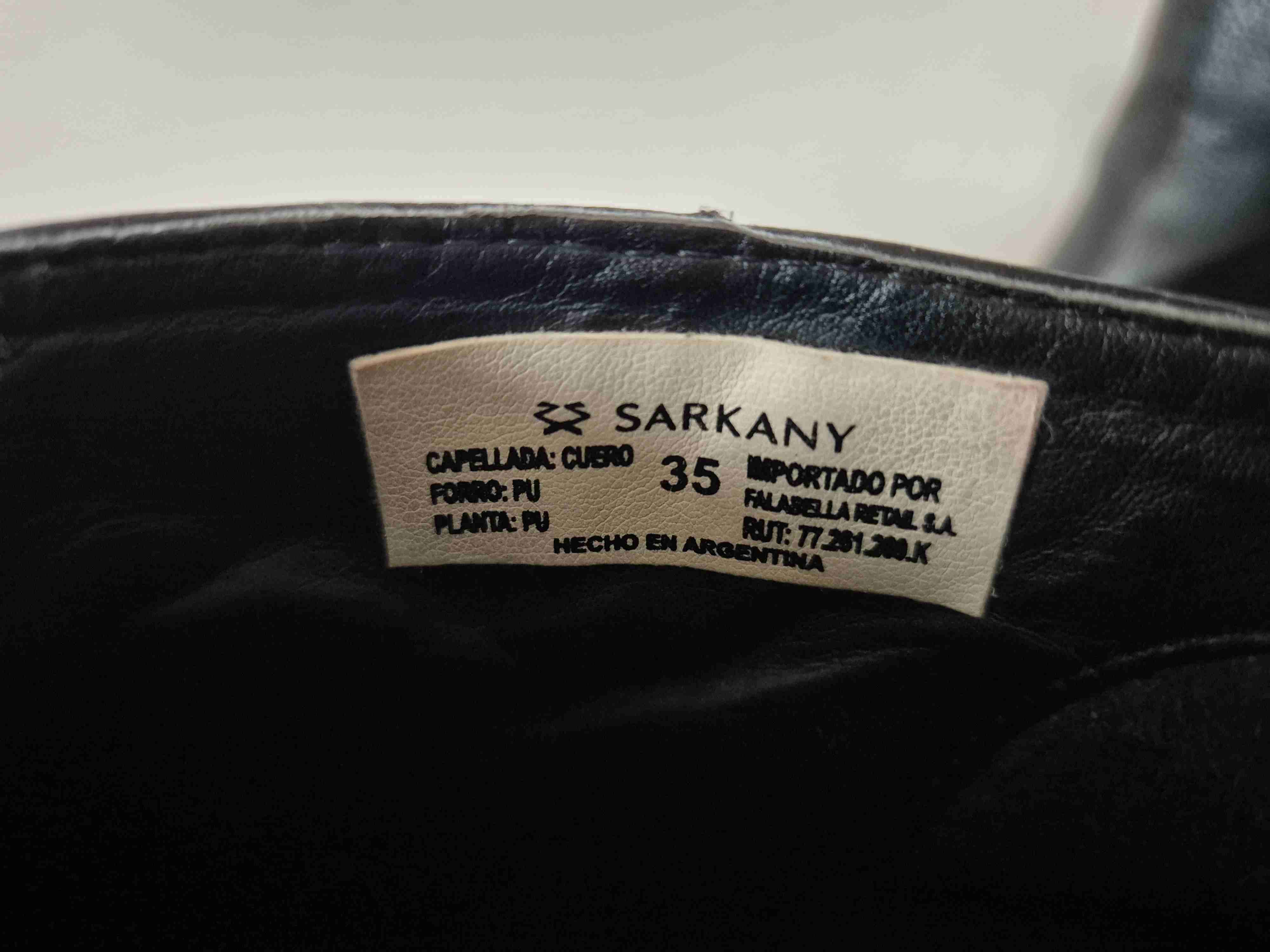 Botines Sarkany cuero T35. - miniatura 3