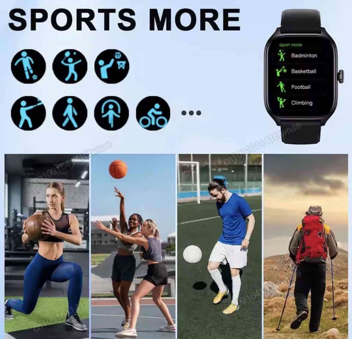 Reloj inteligente multifunción - miniatura 4