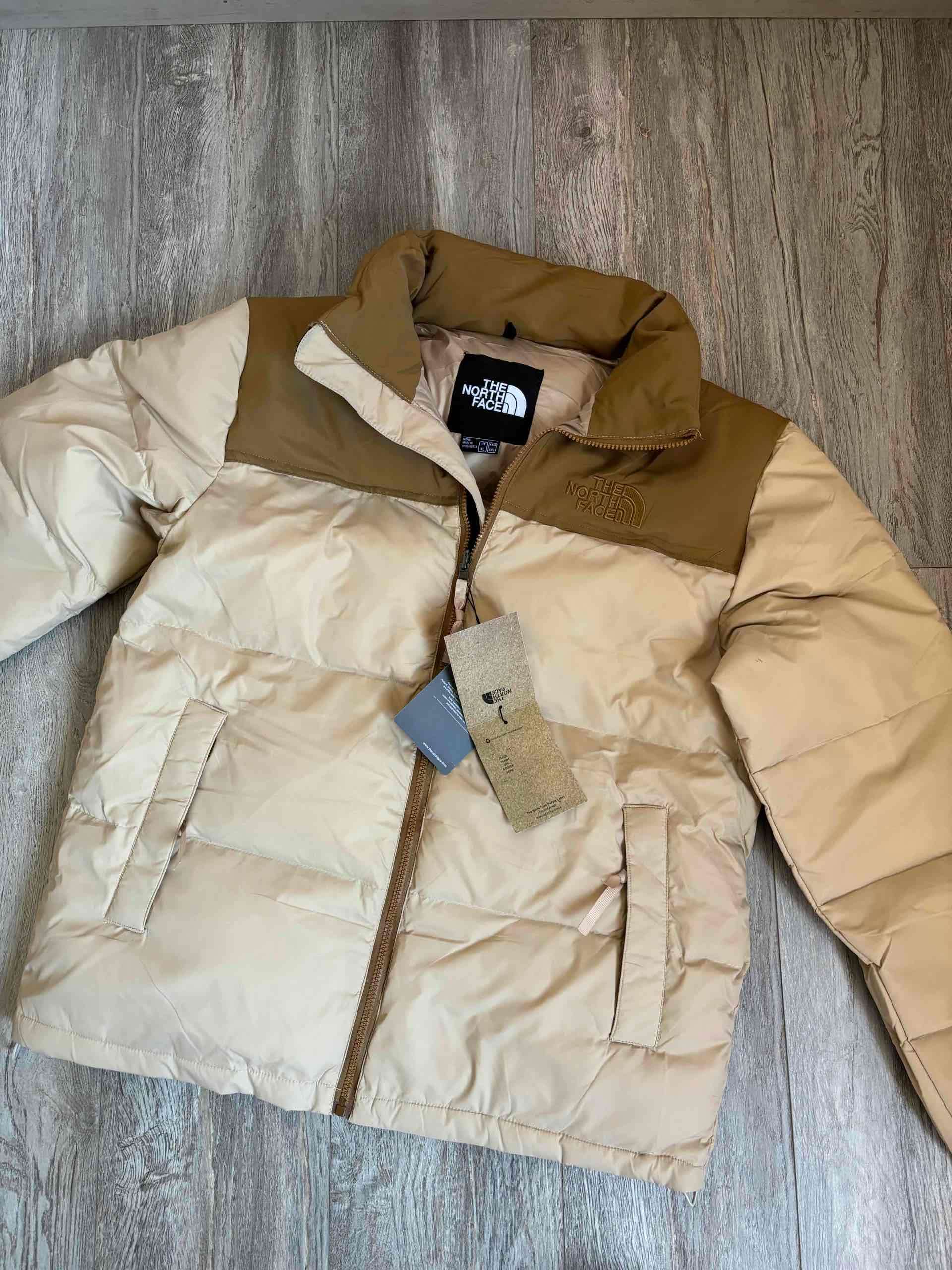 Chaqueta acolchada beige The North Face
