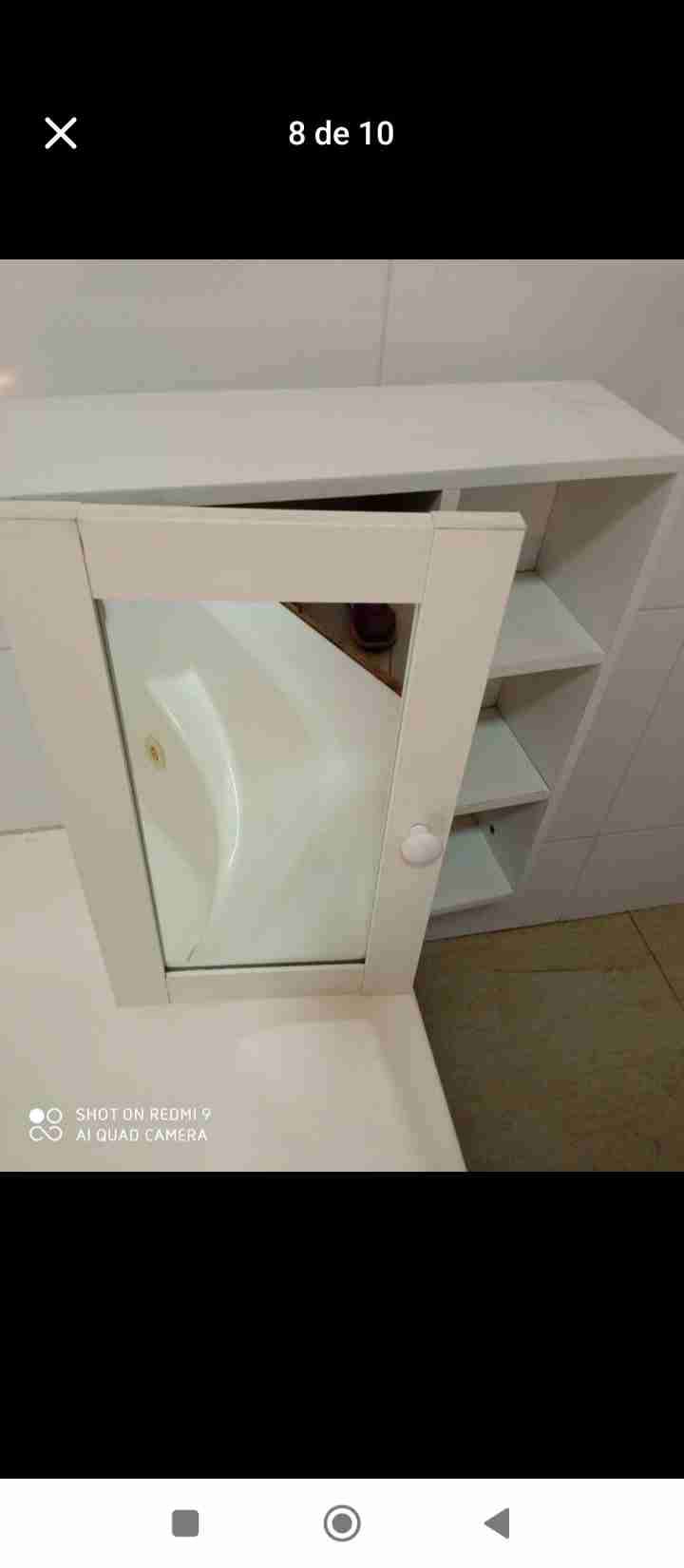 botiquín de baño con espejo en excelente estado. - miniatura 5