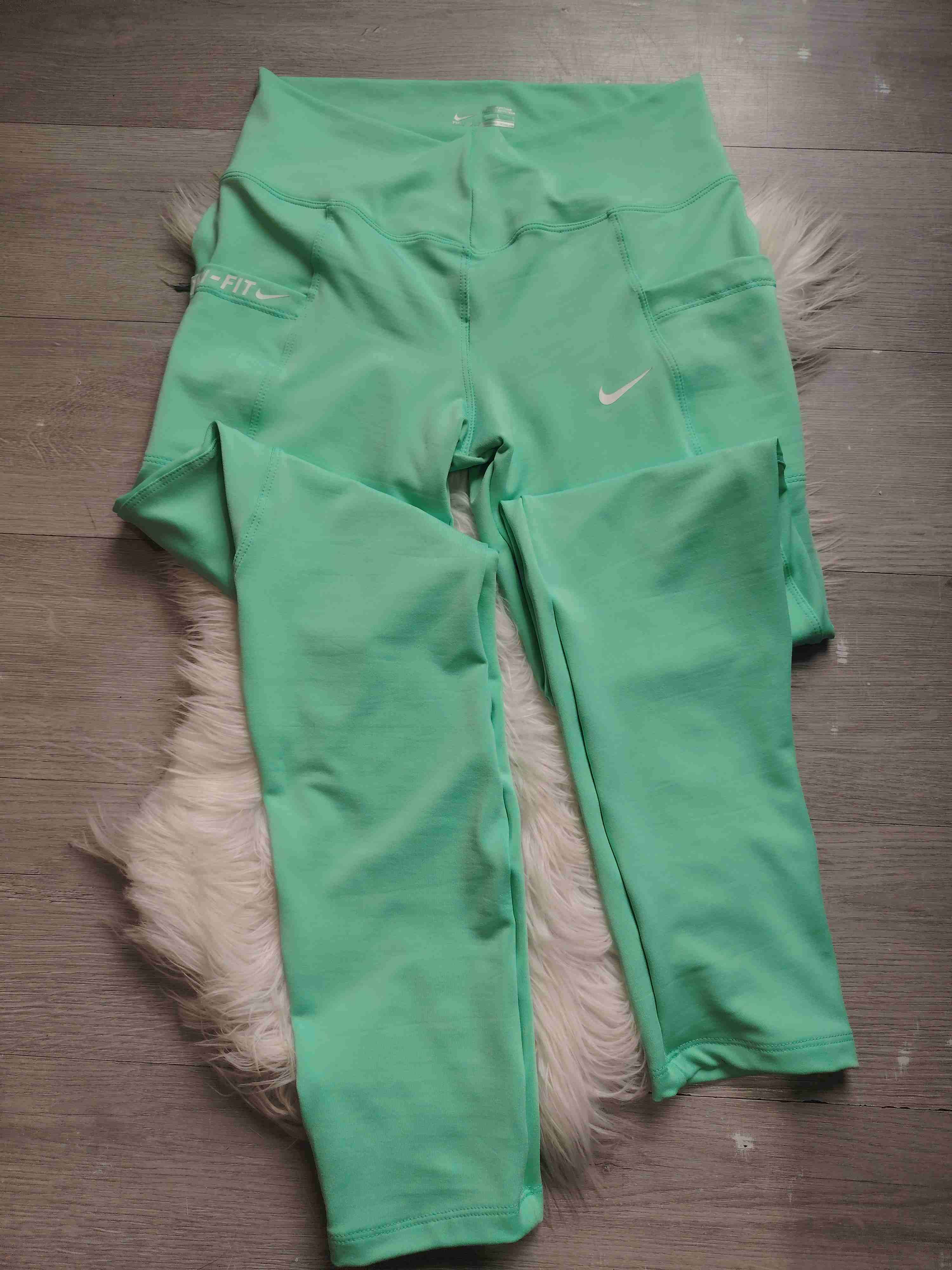 Leggings deportivos Nike verde - miniatura 3