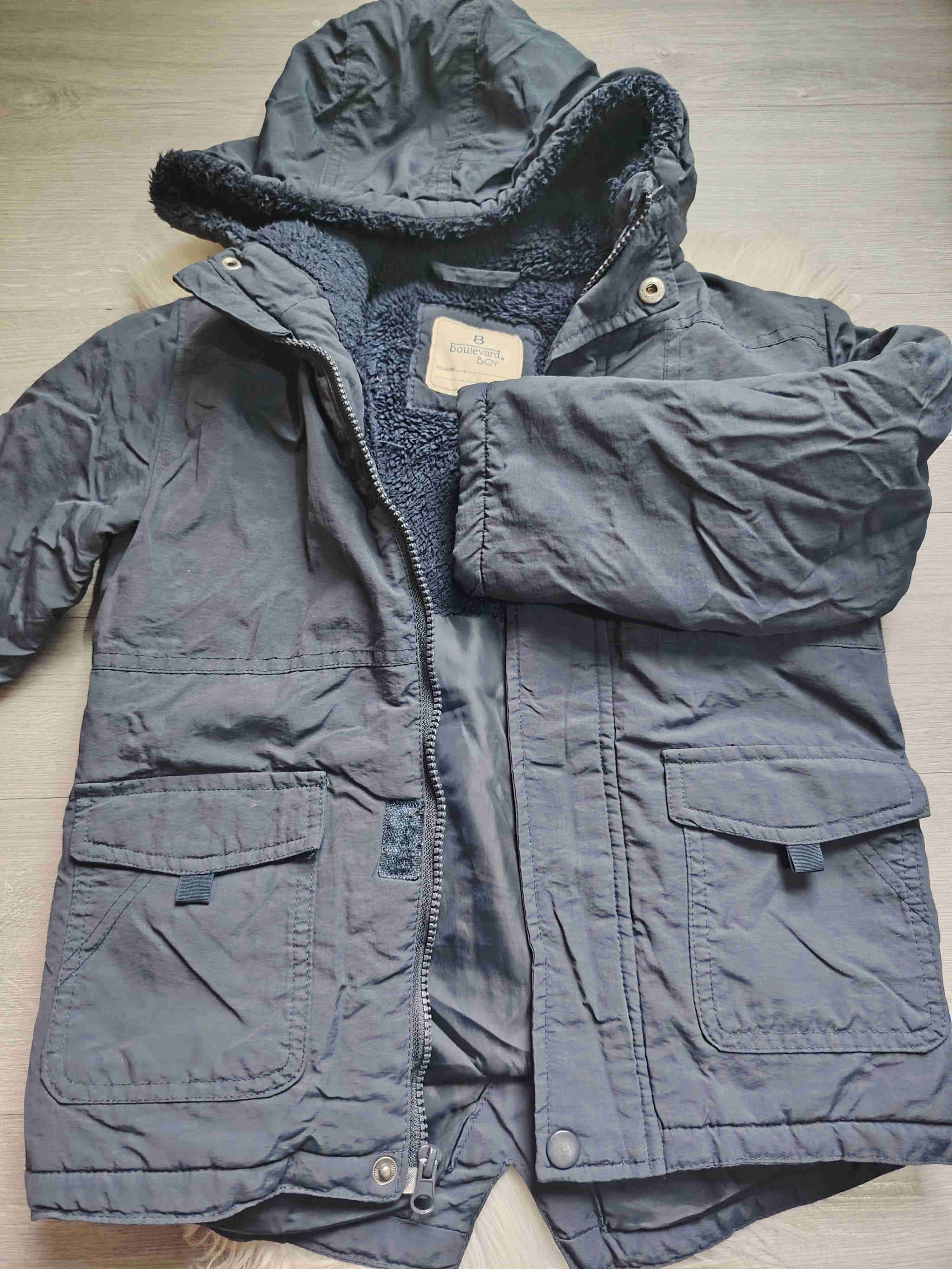 Parka azul Boulevard Boy - miniatura 3