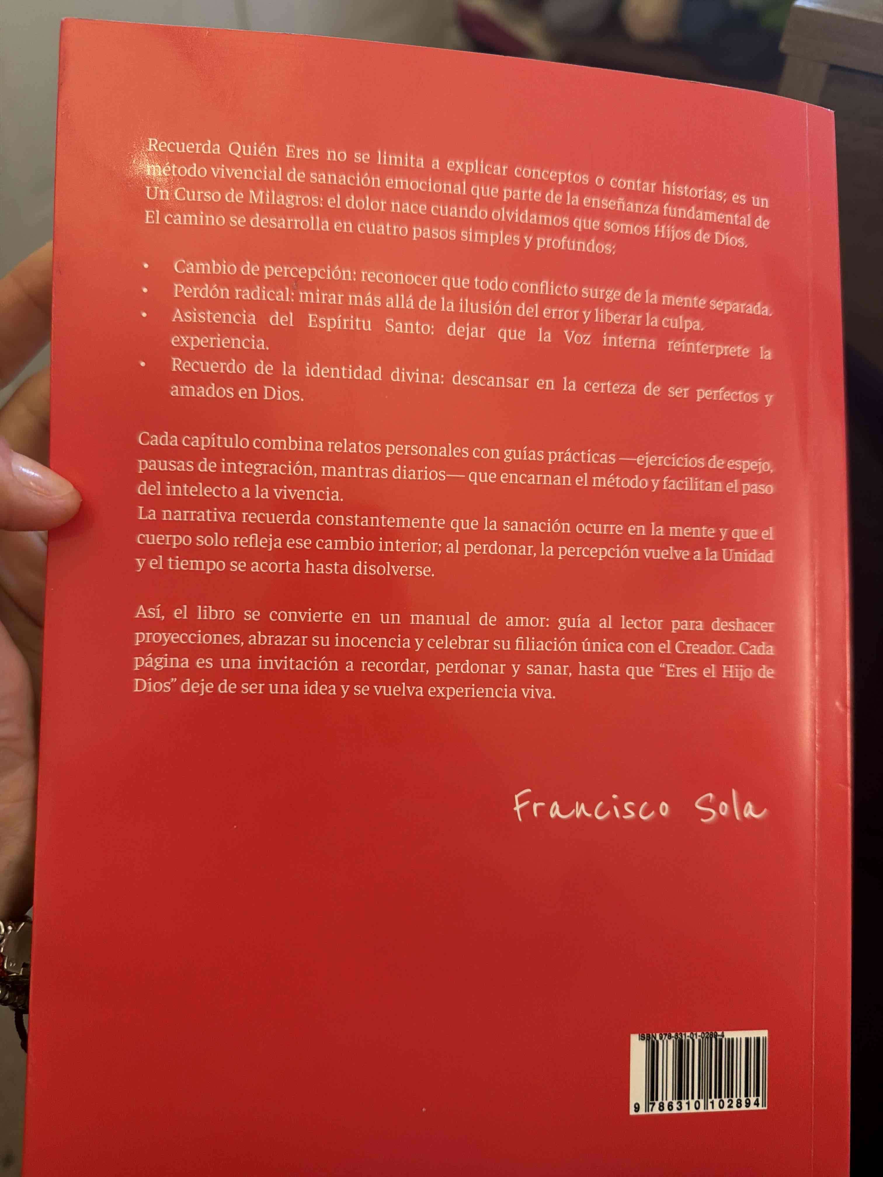 Libro 'Recuerda quién eres' - miniatura 2