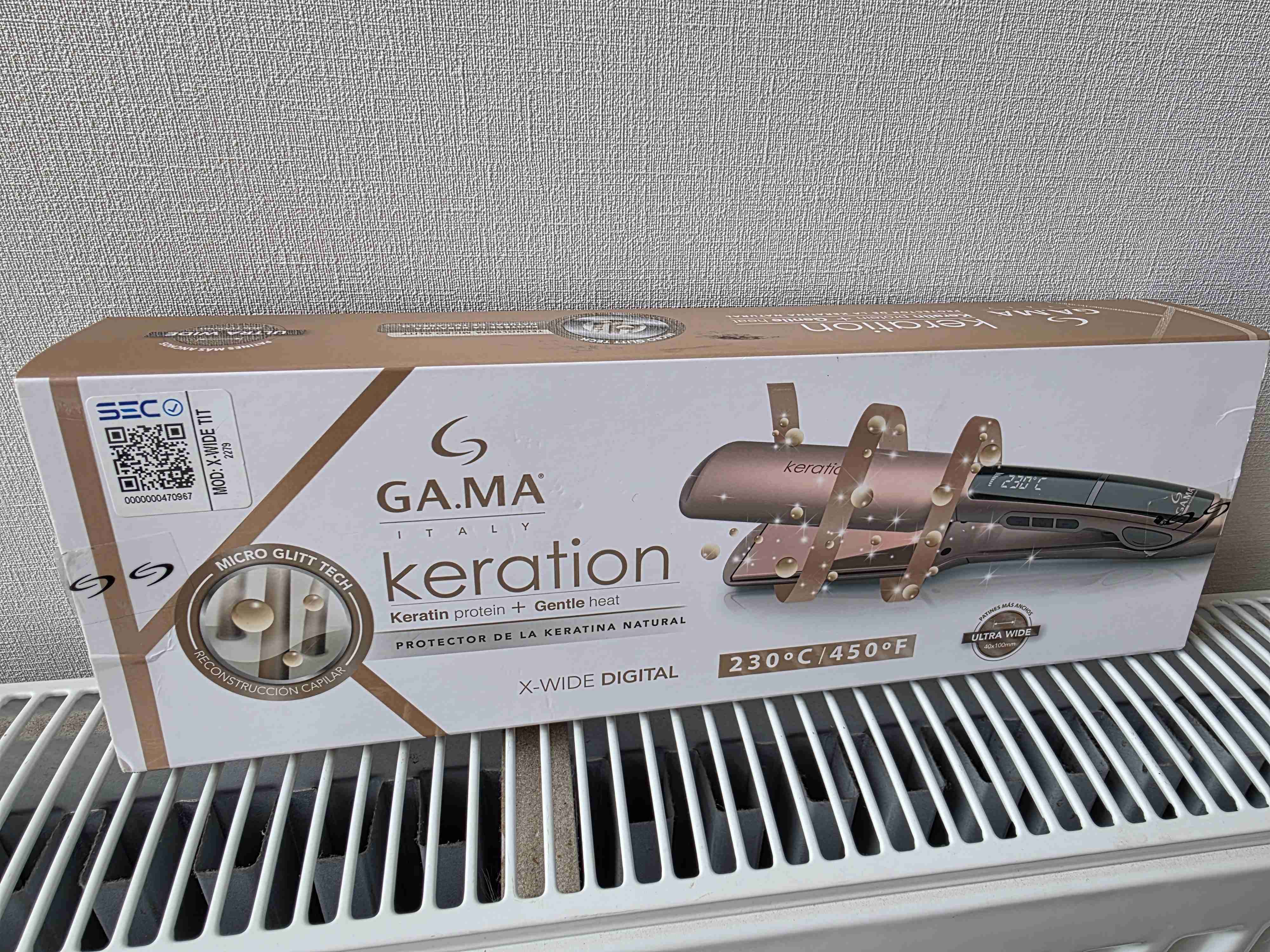 Plancha de pelo GAMA Keration