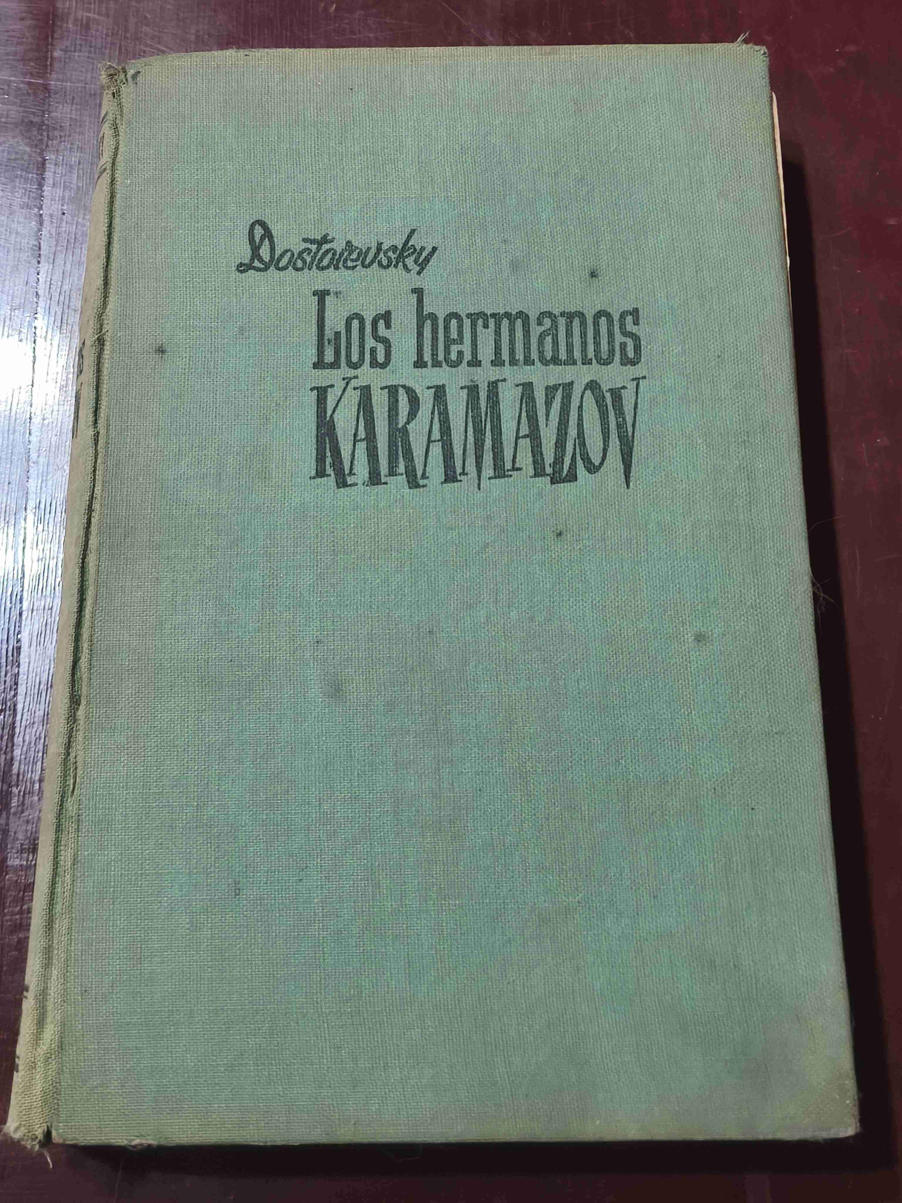 Libro 'Los hermanos Karamazov'