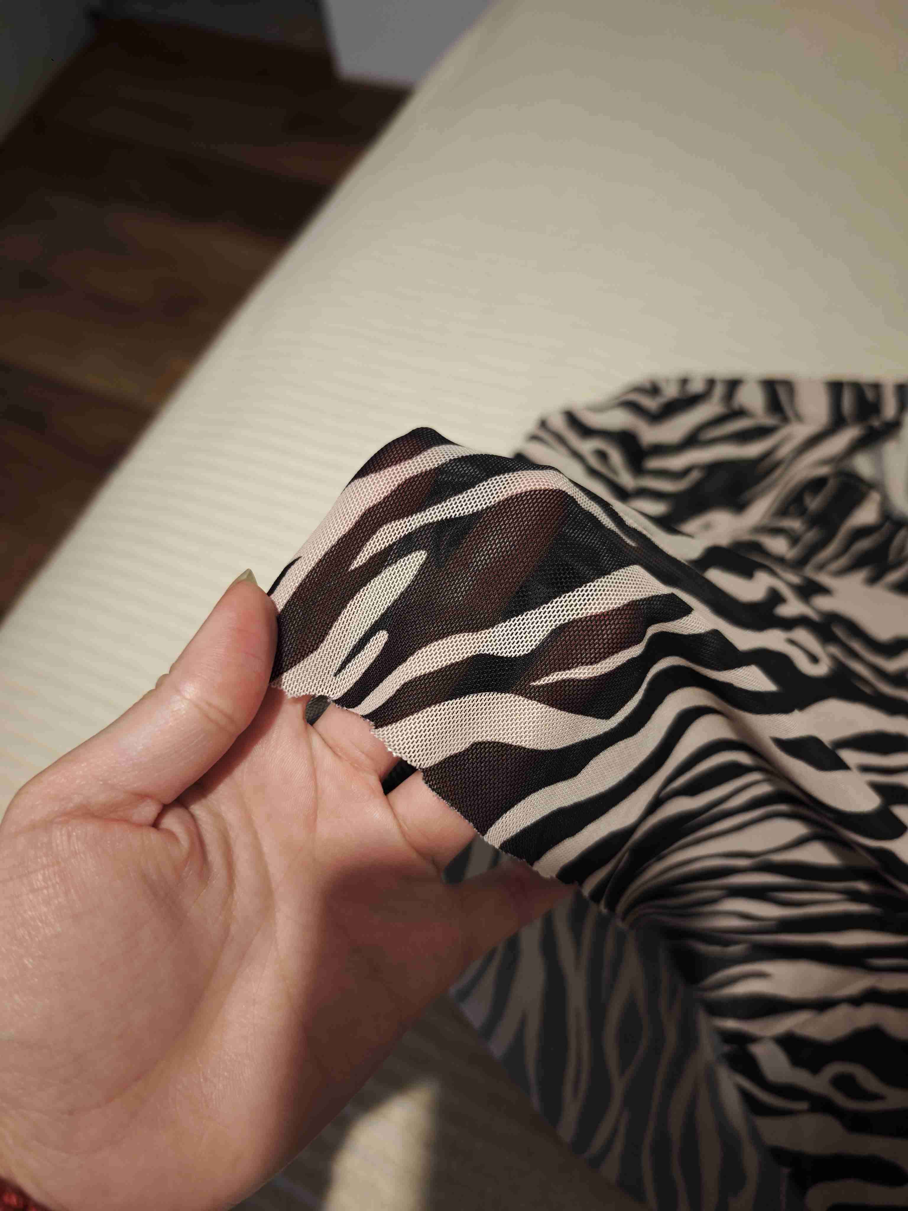 Top de manga larga animal print - miniatura 2