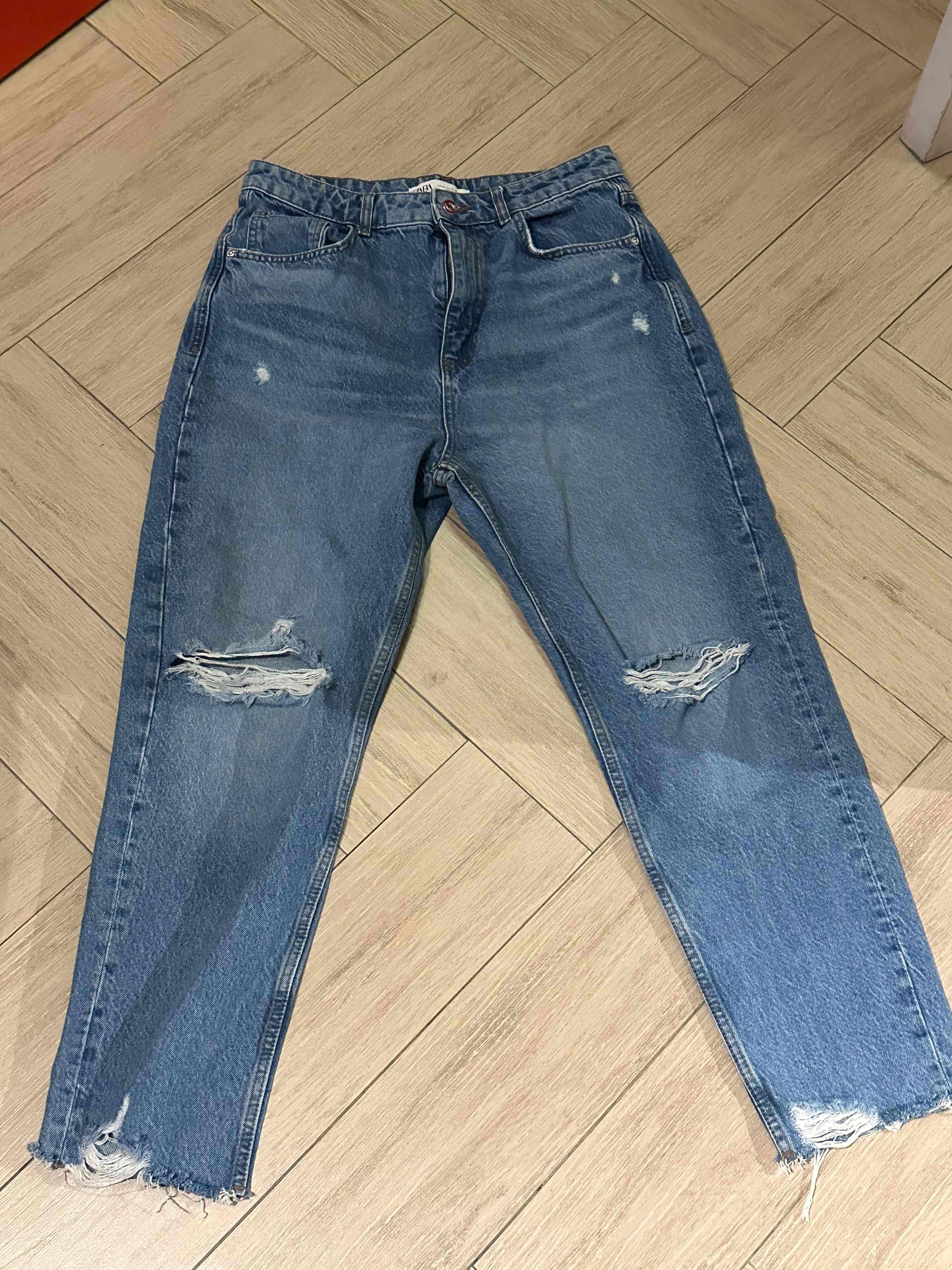 Jeans azul desgastado - miniatura 1