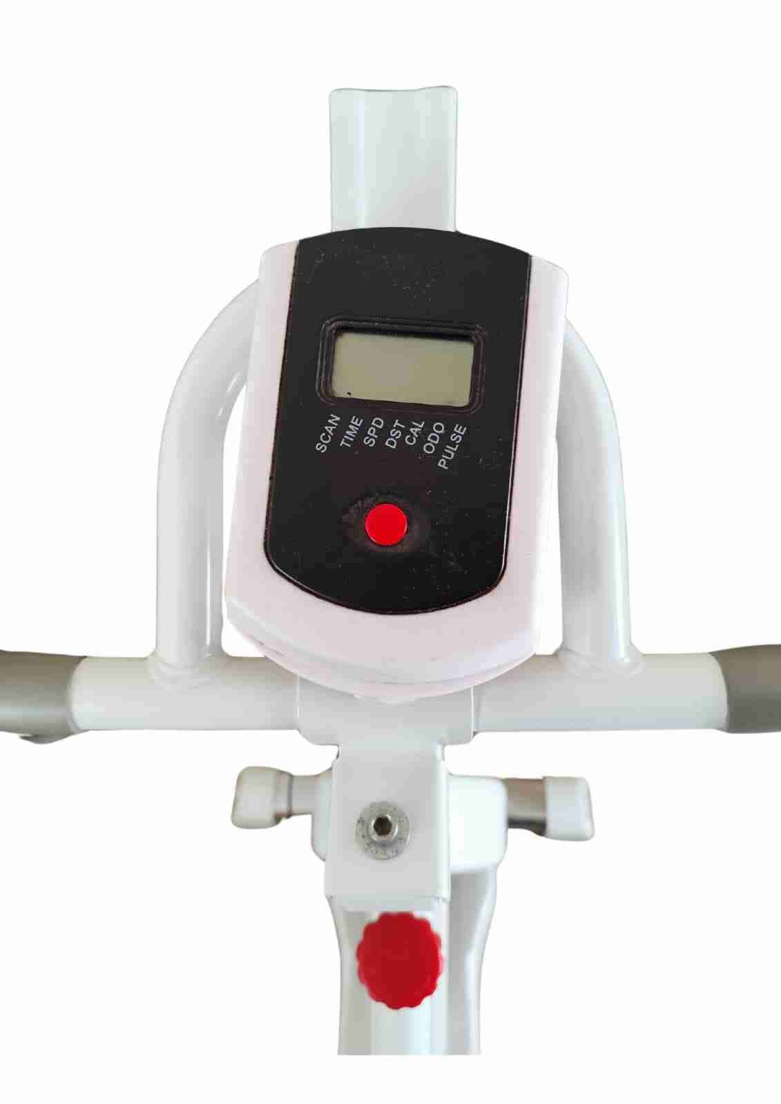 Bicicleta estática SD Fitness blanca - miniatura 2