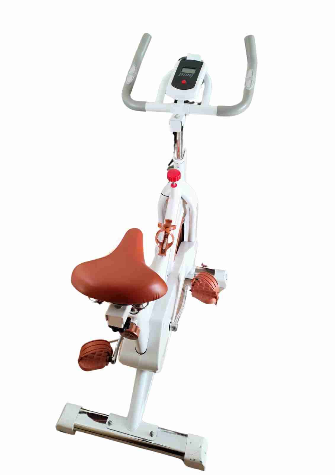 Bicicleta estática SD Fitness blanca - miniatura 4