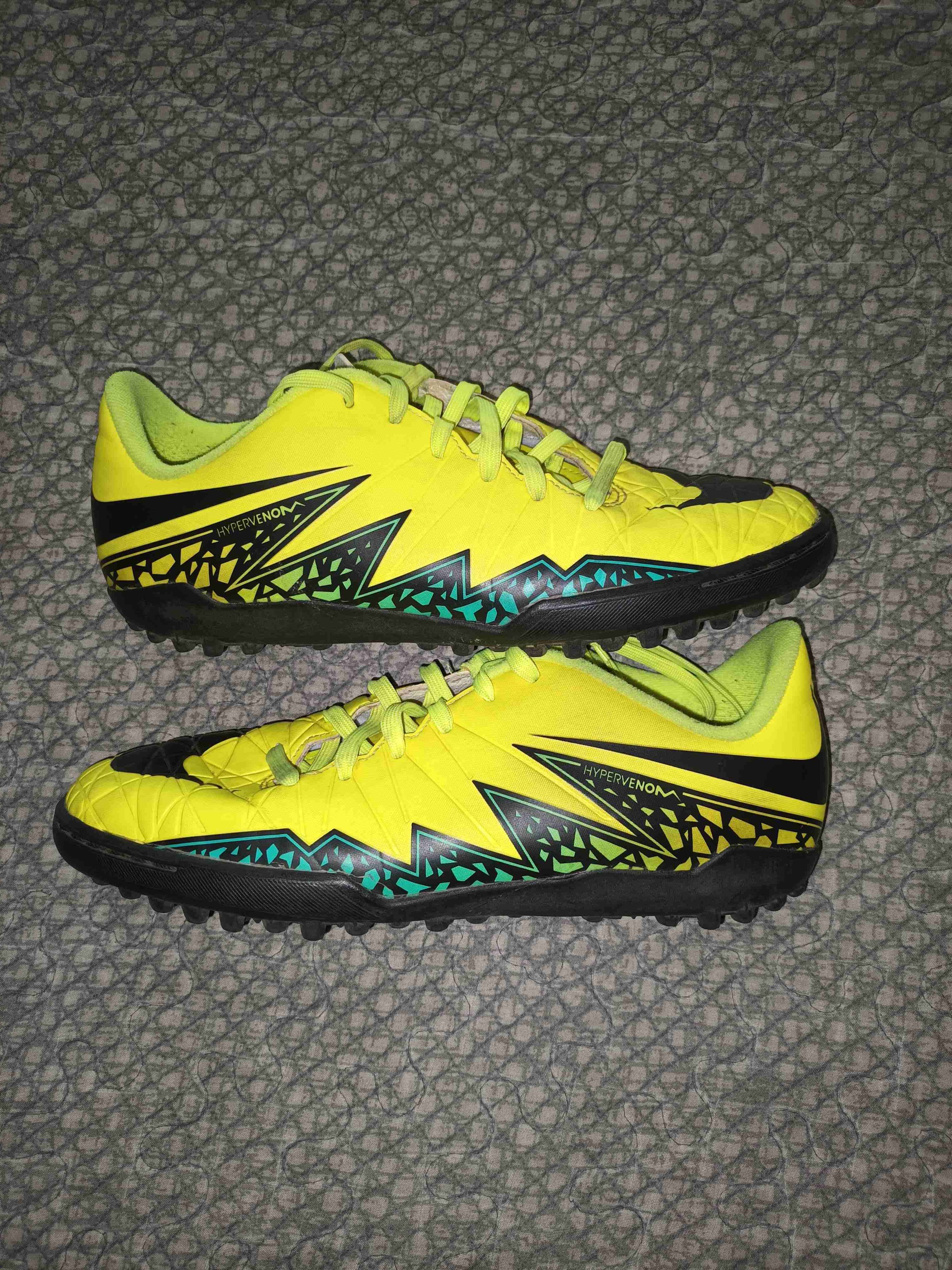 Zapatillas fútbol amarillas Nike - miniatura 3